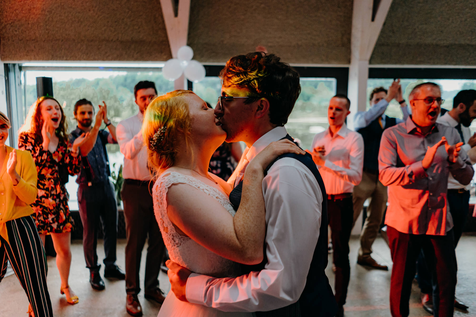 Wedding photos at Brockholes Nature Reserve