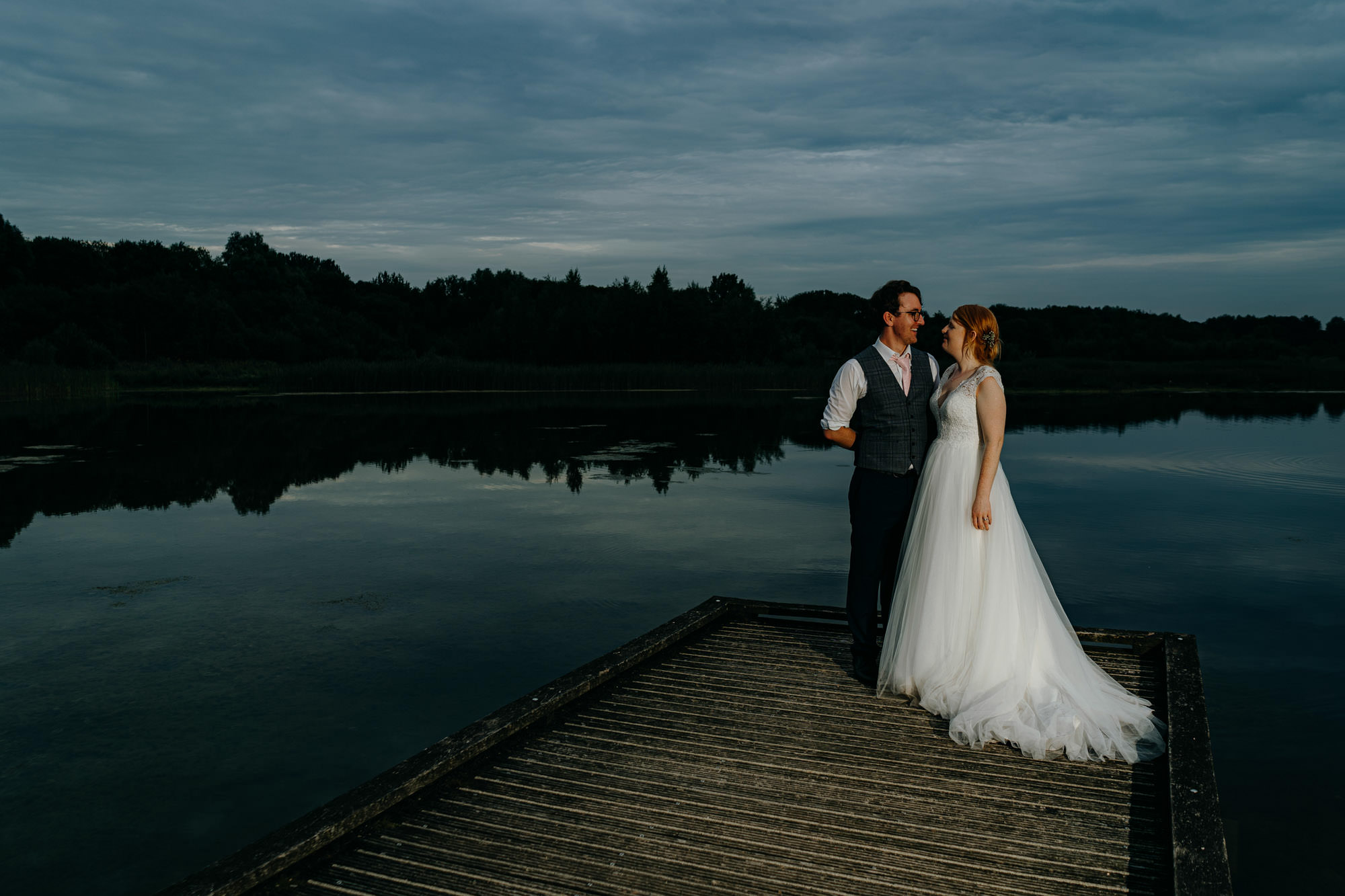 Wedding photos at Brockholes Nature Reserve