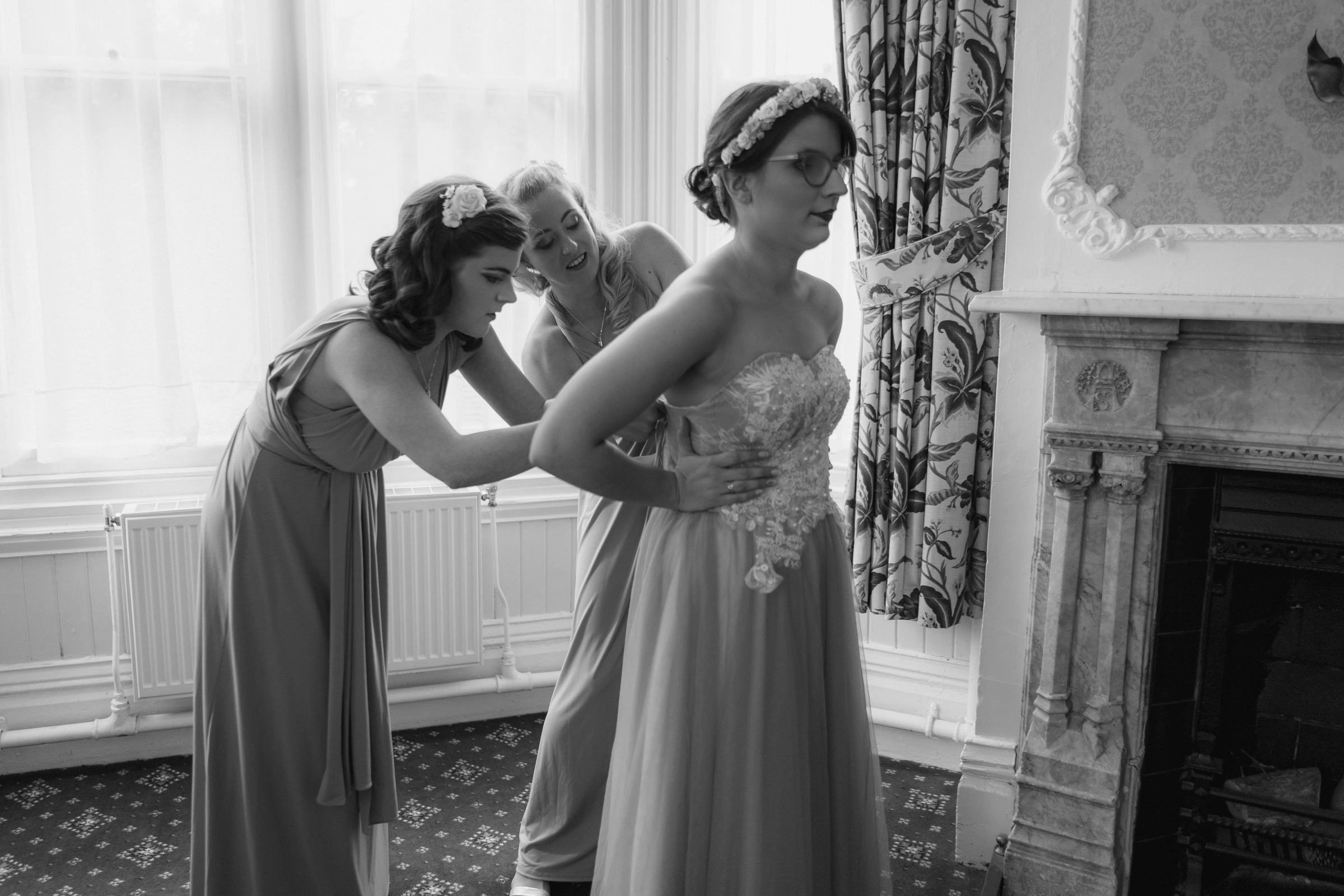 Bestwood Lodge Wedding prep