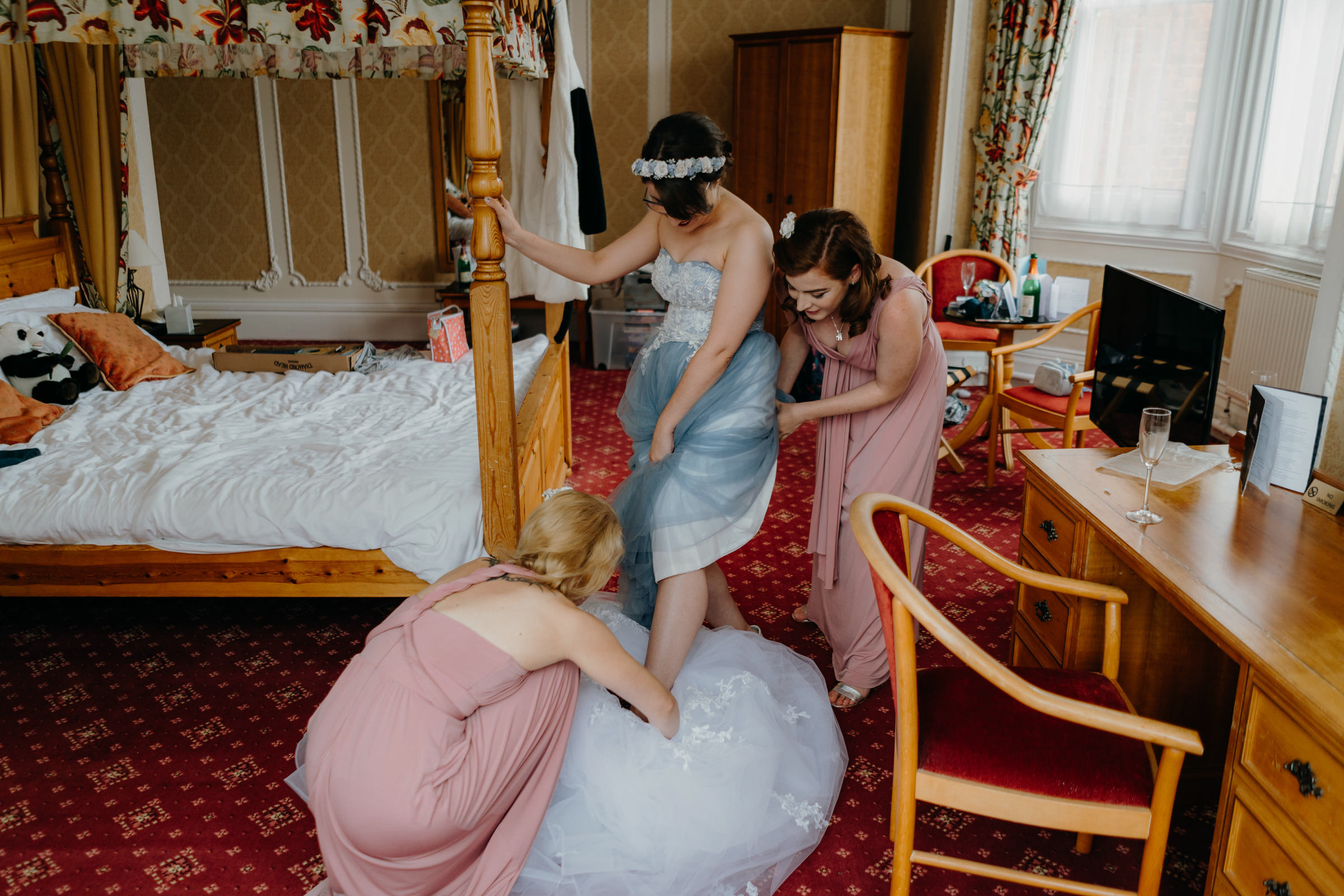 Bestwood Lodge Wedding prep
