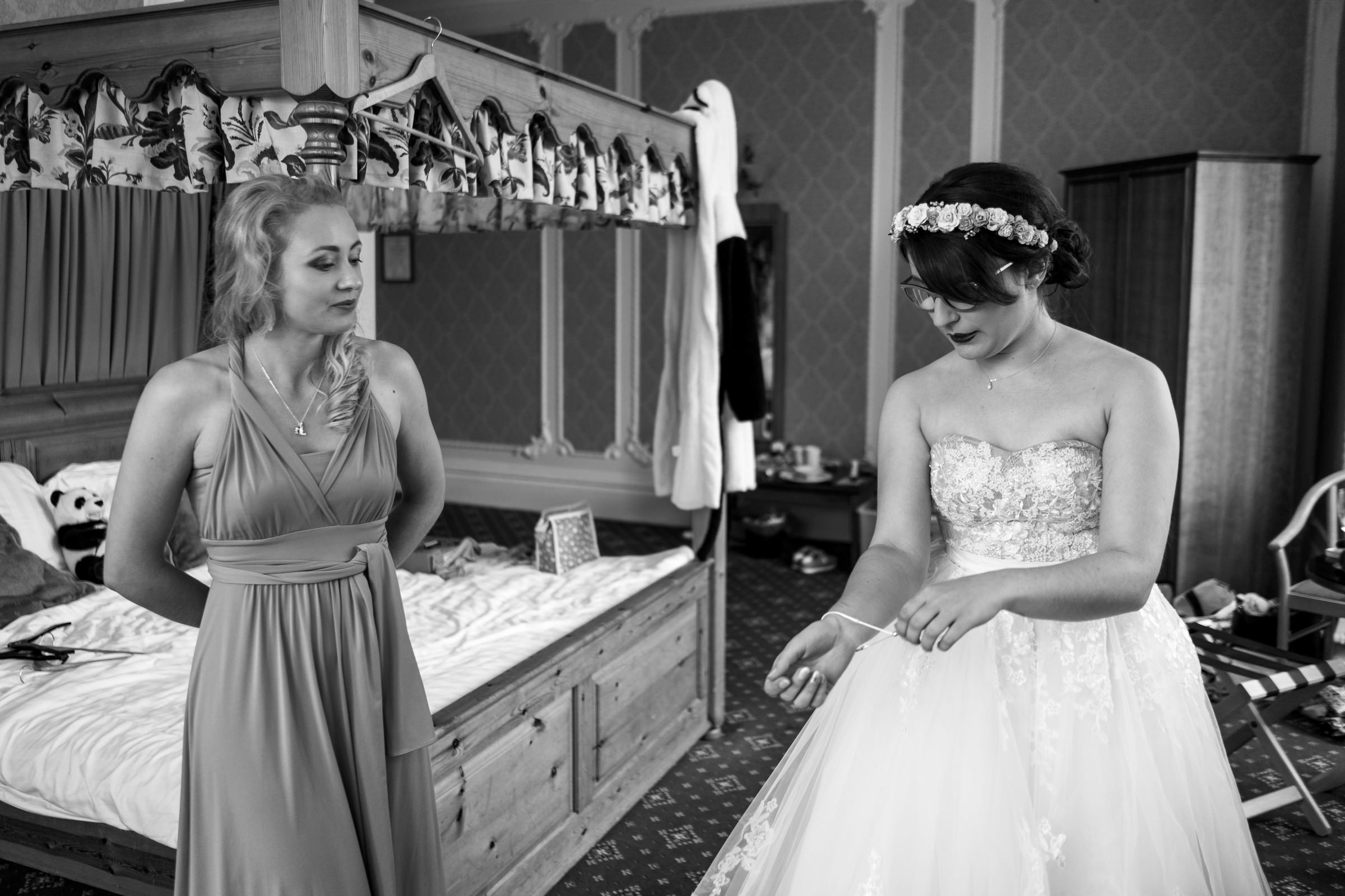 Bestwood Lodge Wedding prep