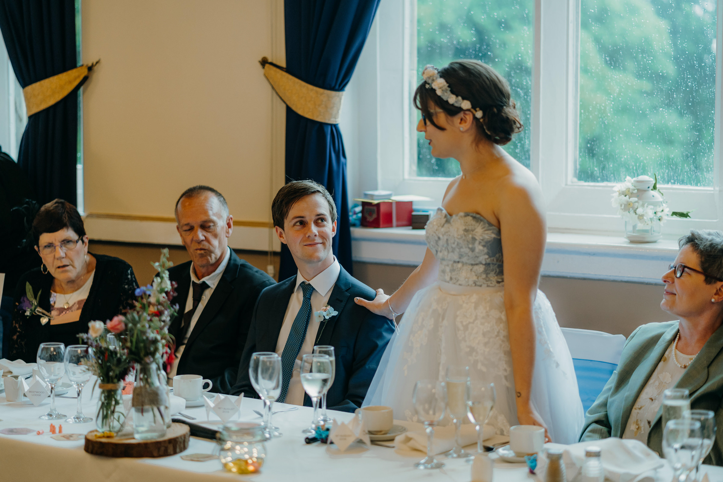 Wedding Breakfast at Bestwood Lodge Hotel