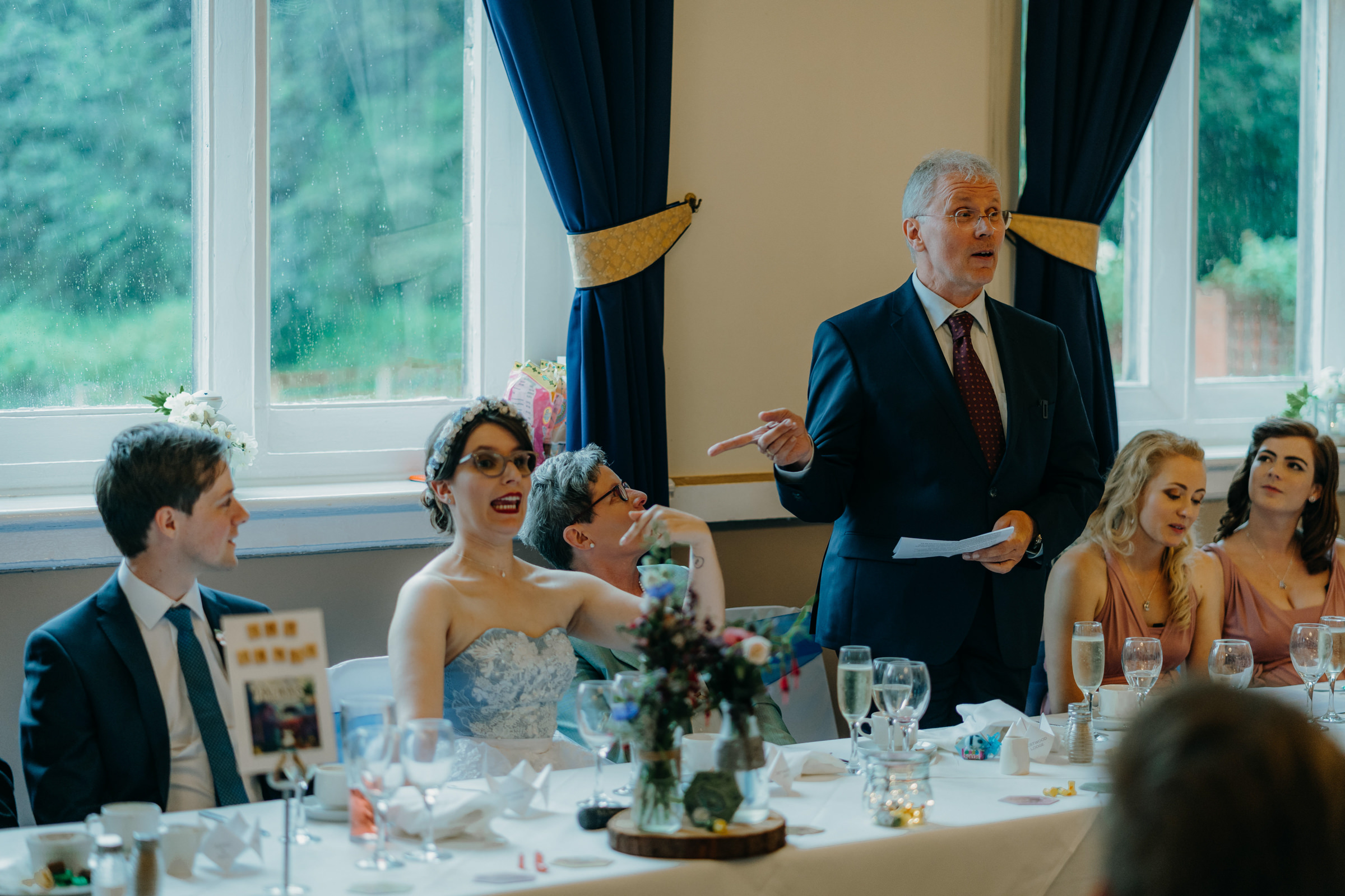 Wedding Breakfast at Bestwood Lodge Hotel