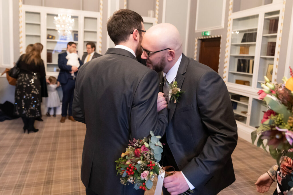 Wedding reception at Manchester Hall