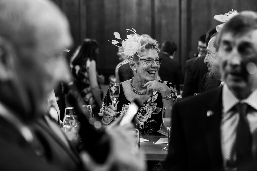 Wedding reception at Manchester Hall