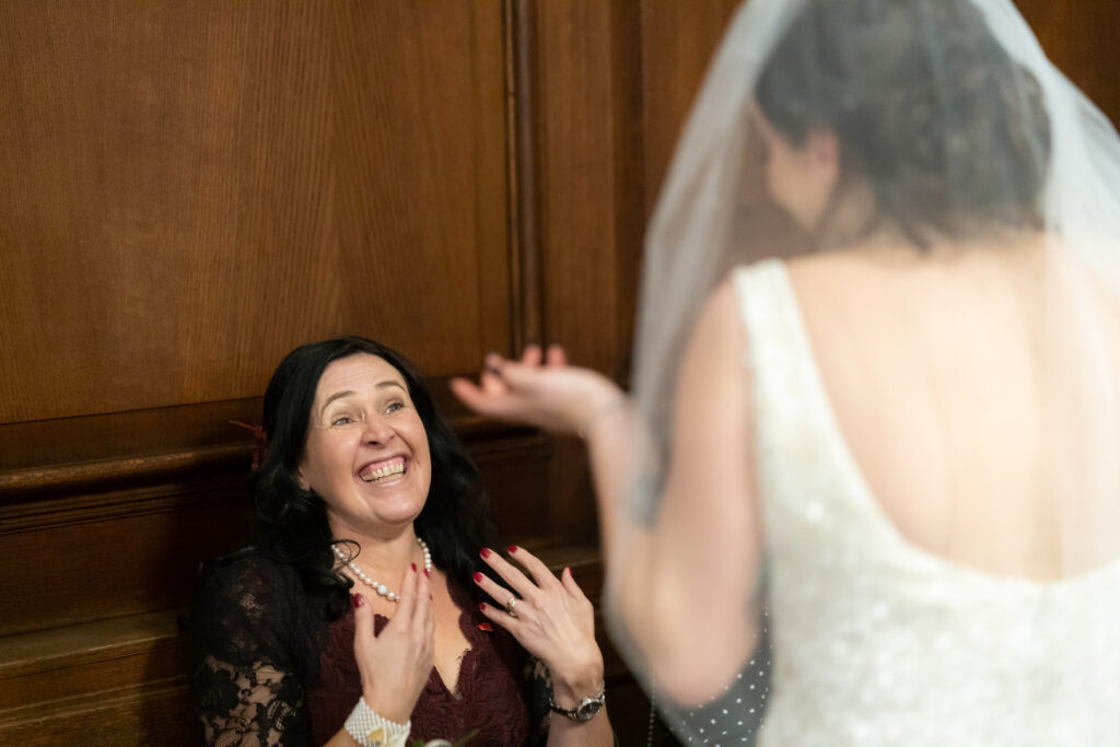 Wedding reception at Manchester Hall