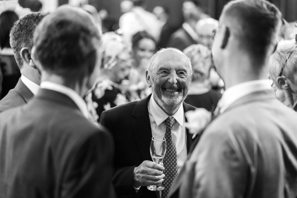 Wedding reception at Manchester Hall