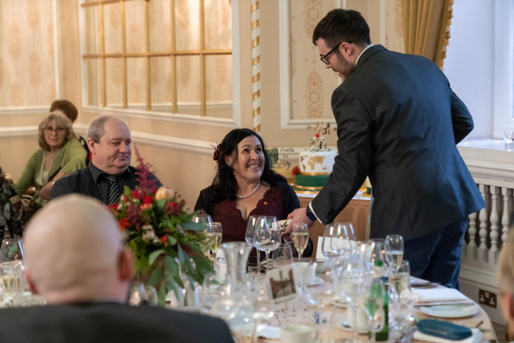 Wedding Speeches and Wedding Breakfast at Manchester Hall