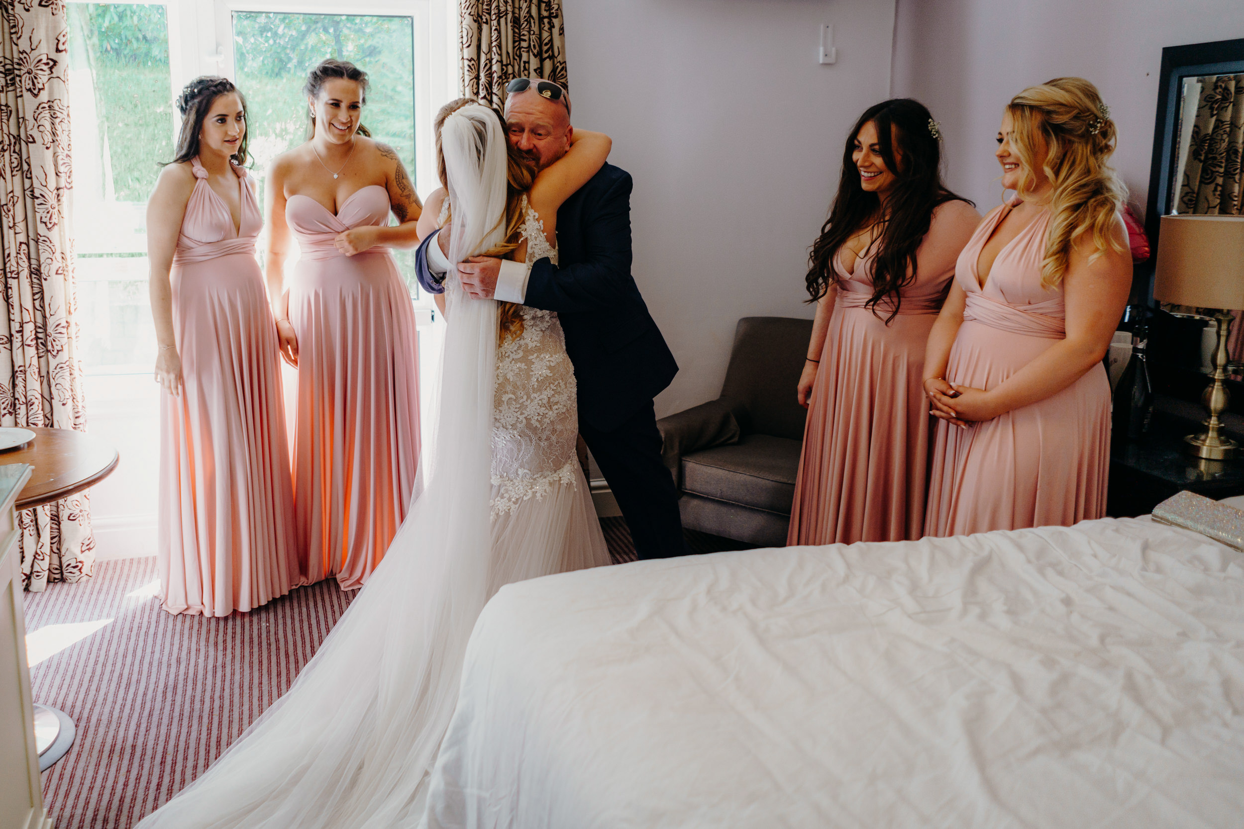 Bridal prep at Norton Grange Hotel