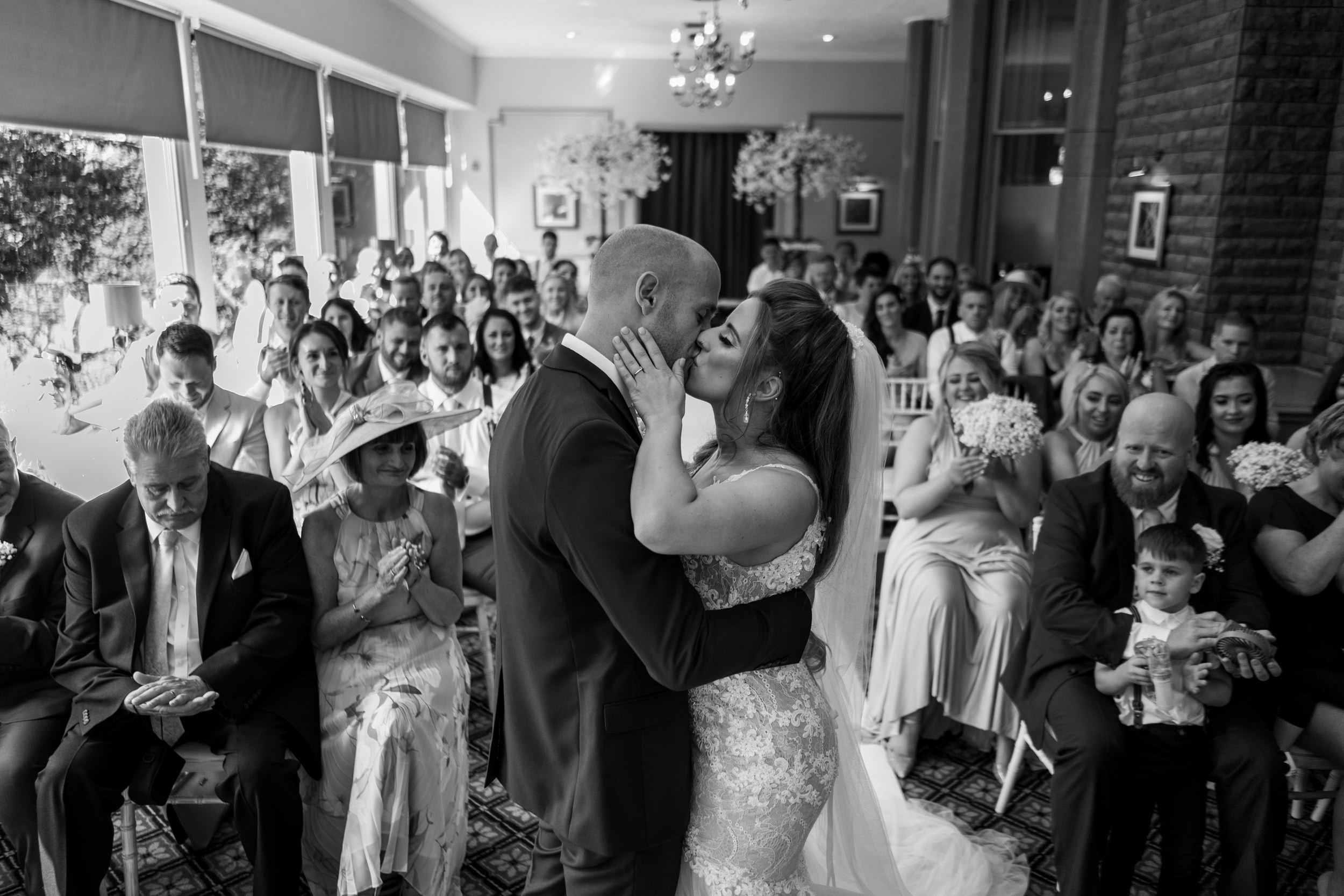 Wedding ceremony at Norton Grange Hotel