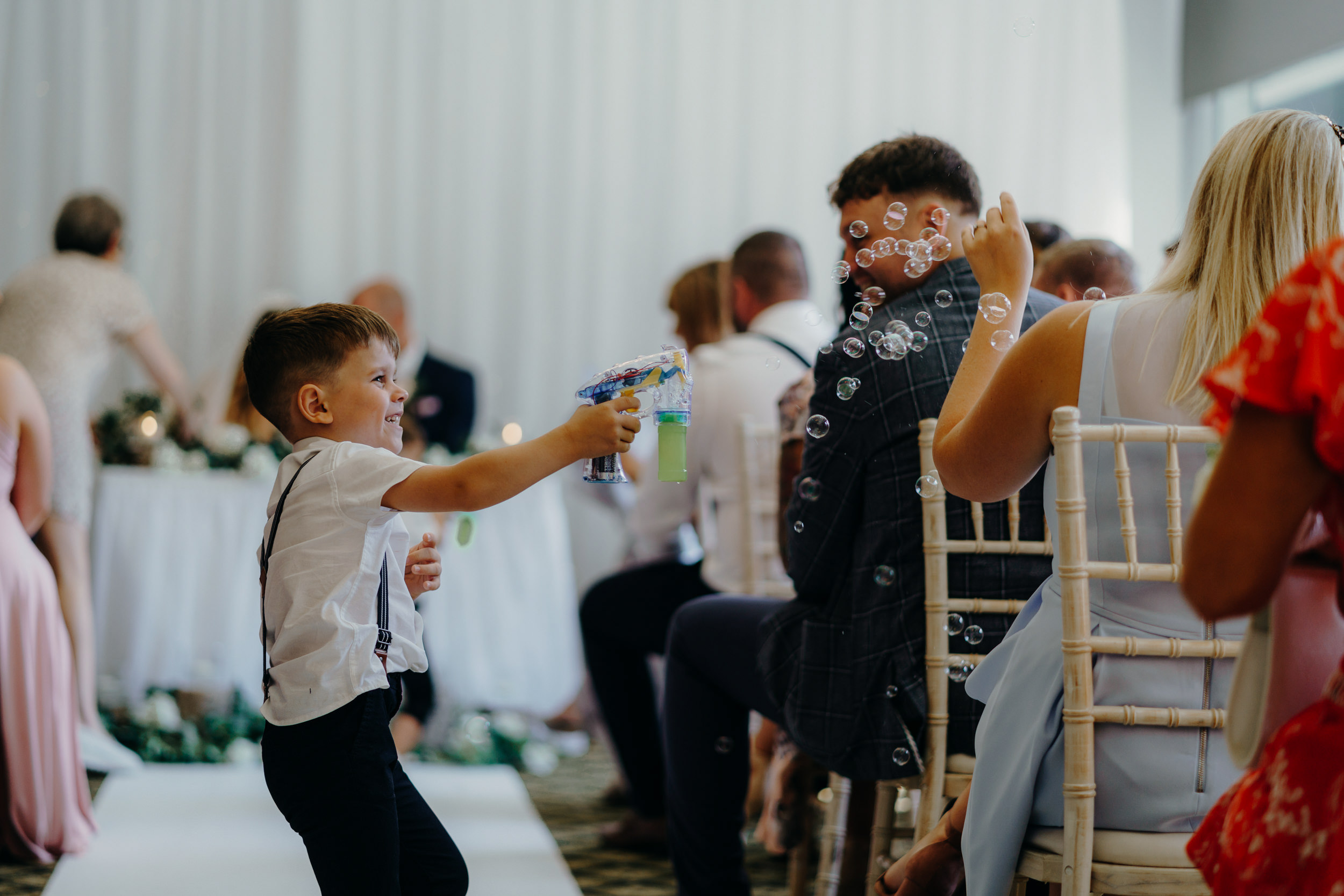 Wedding ceremony at Norton Grange Hotel
