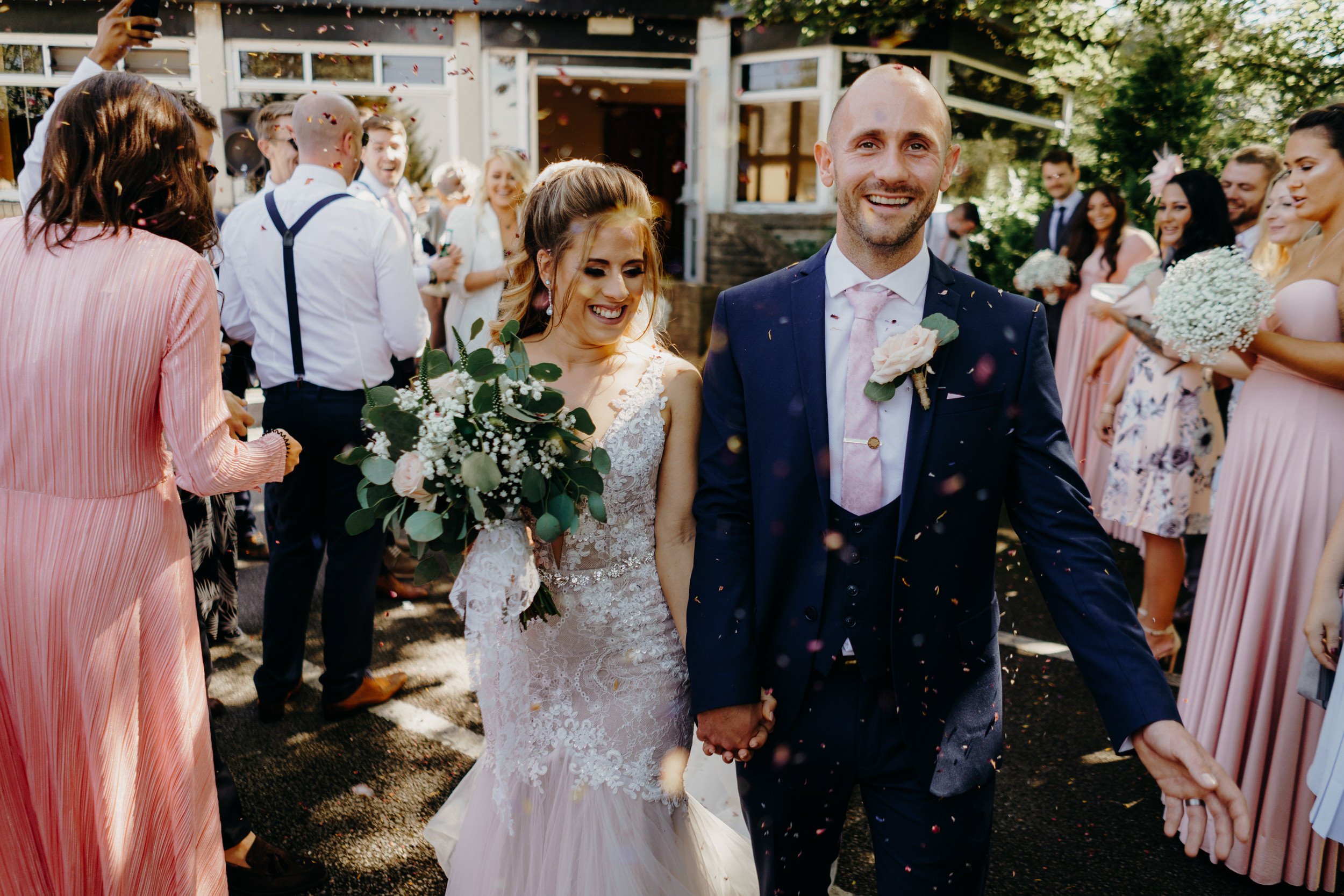 Confetti at Norton Grange Hotel