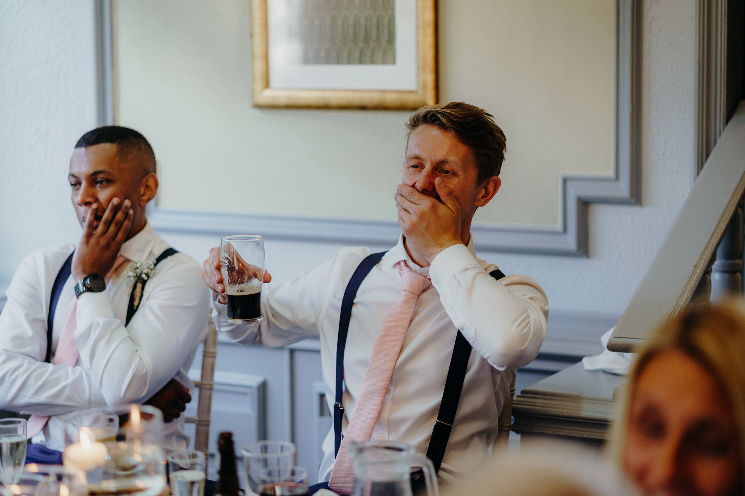 Speeches at Norton Grange Hotel