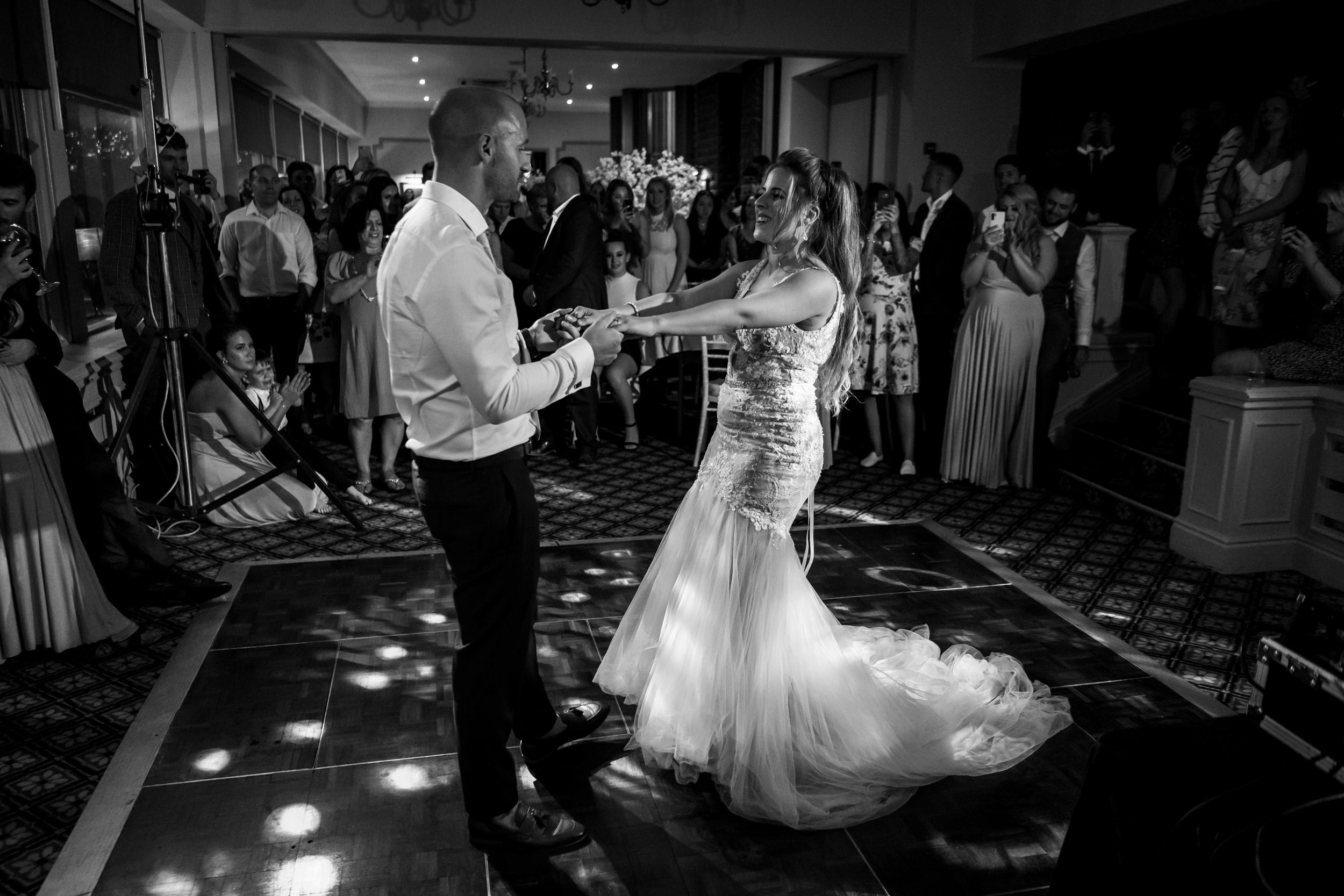 First dance at Norton Grange Hotel