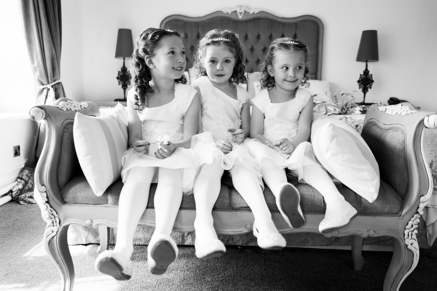 Flower girls at stirk house