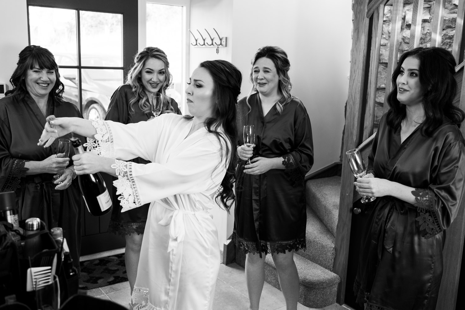 Wedding Prep at the Loft