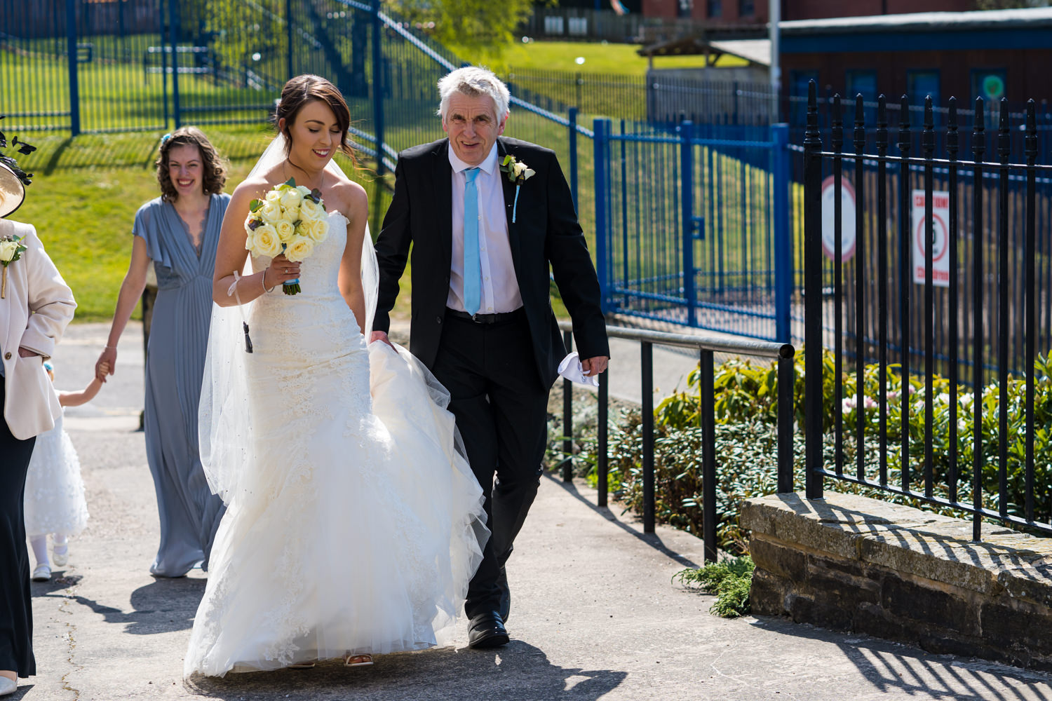 Dan and Louise at St Peter's, Stalybridge