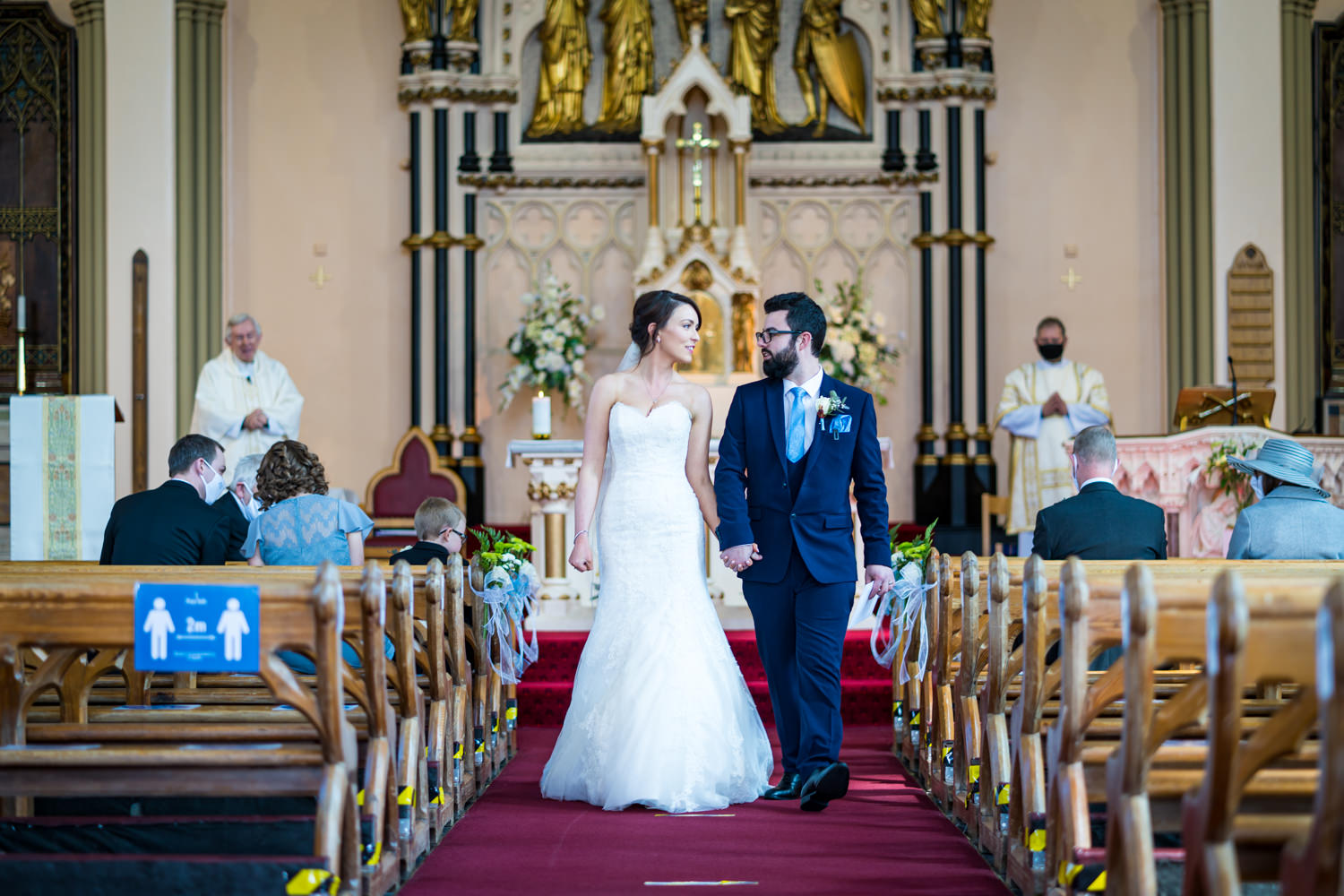 Dan and Louise at St Peter's, Stalybridge