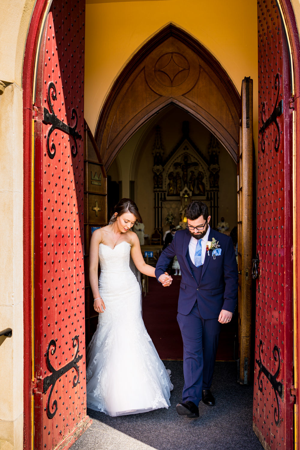 Dan and Louise at St Peter's, Stalybridge