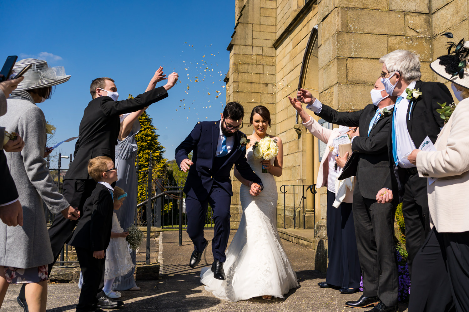 Dan and Louise at St Peter's, Stalybridge