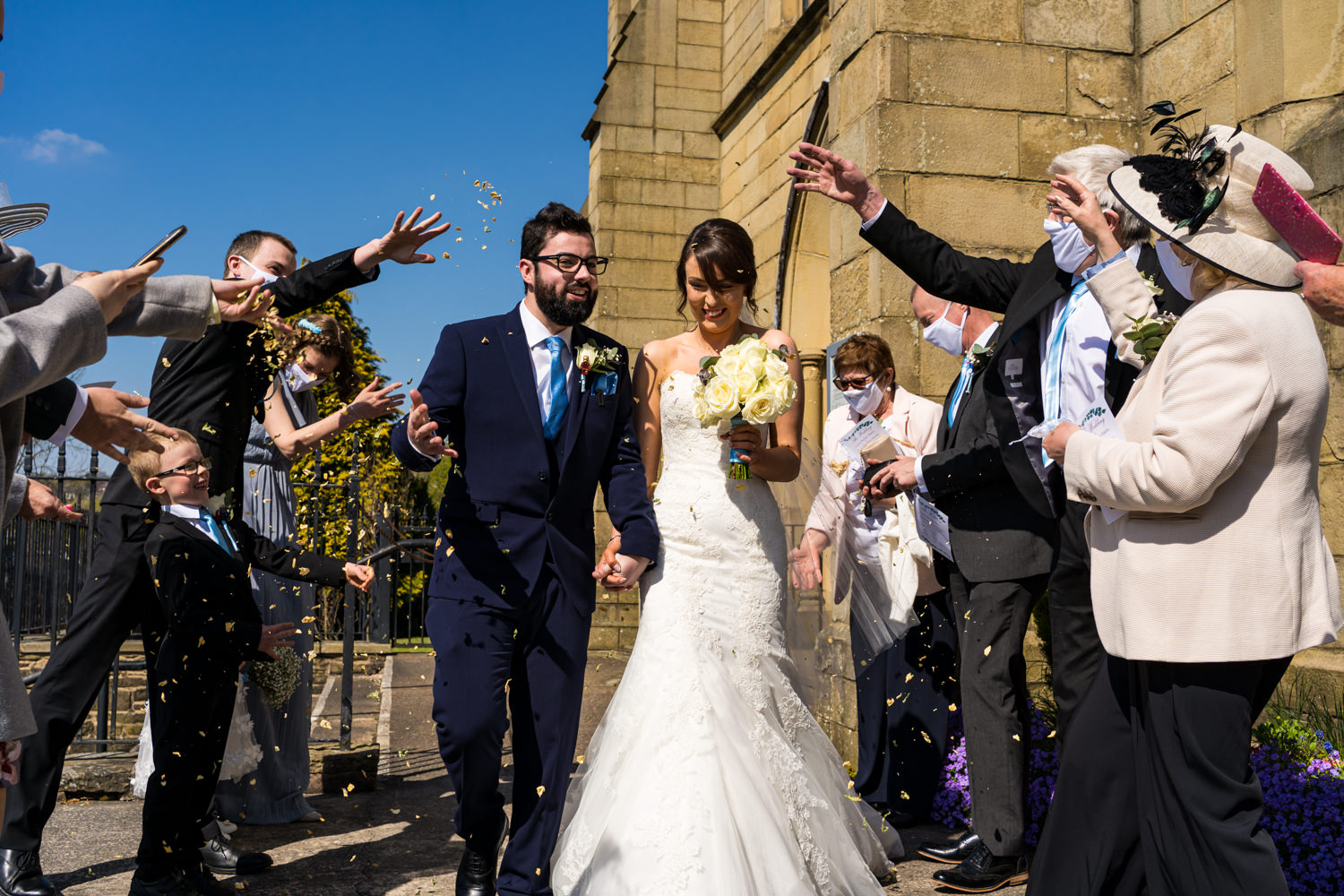Dan and Louise at St Peter's, Stalybridge
