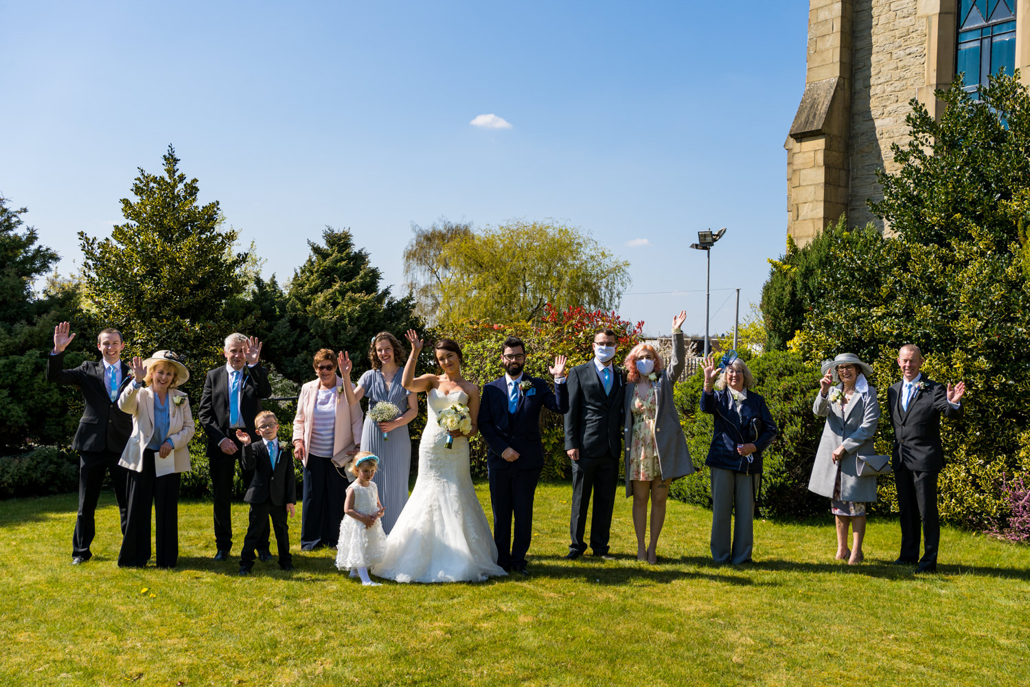 Dan and Louise at St Peter's, Stalybridge