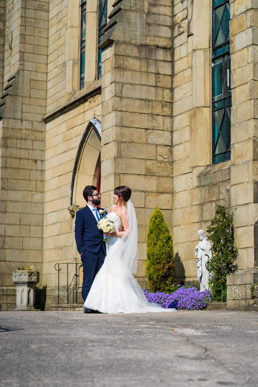 Dan and Louise at St Peter's, Stalybridge