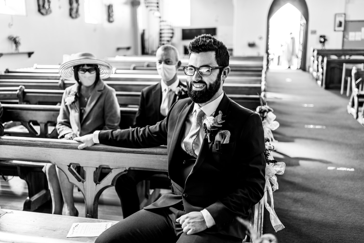 Dan and Louise at St Peter's, Stalybridge
