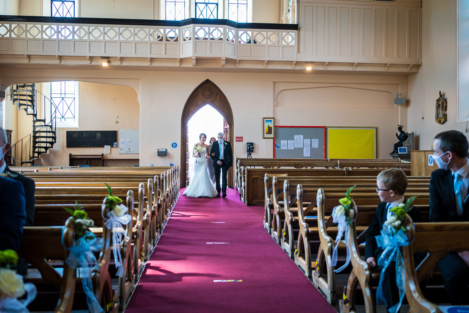 Dan and Louise at St Peter's, Stalybridge