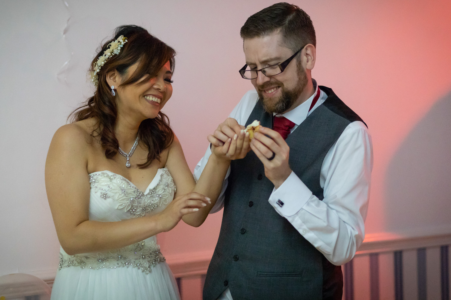 Couple portraits near Altrincham Masonic Hall