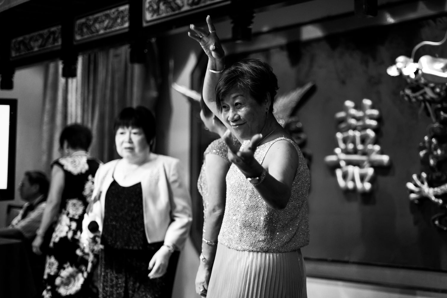 Evening reception at Ocean Treasure at Chi Yip in Middleton