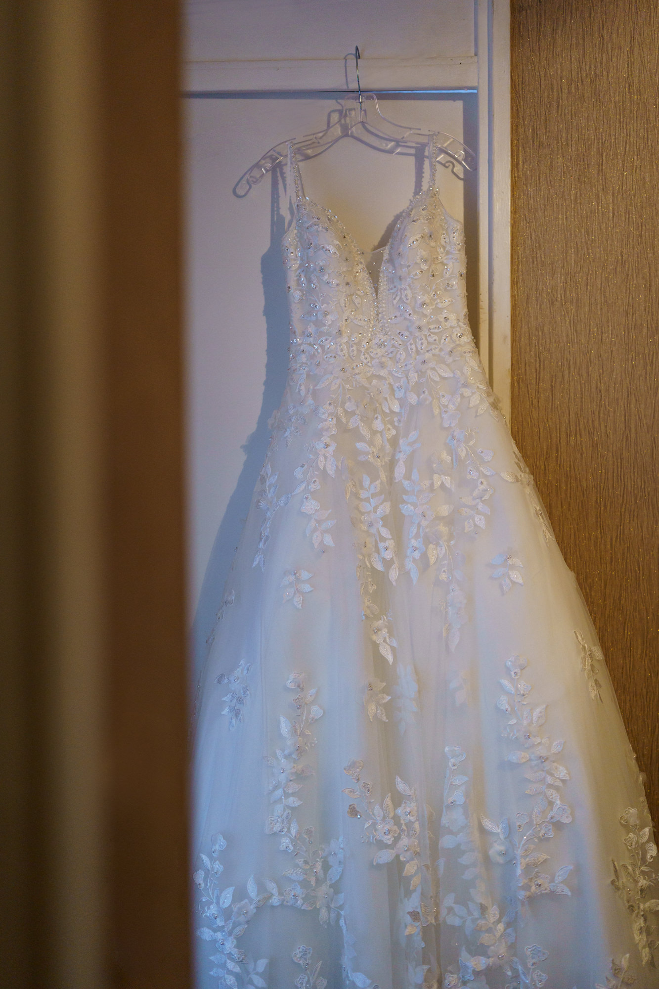 Morning prep before the Everglades Wedding.