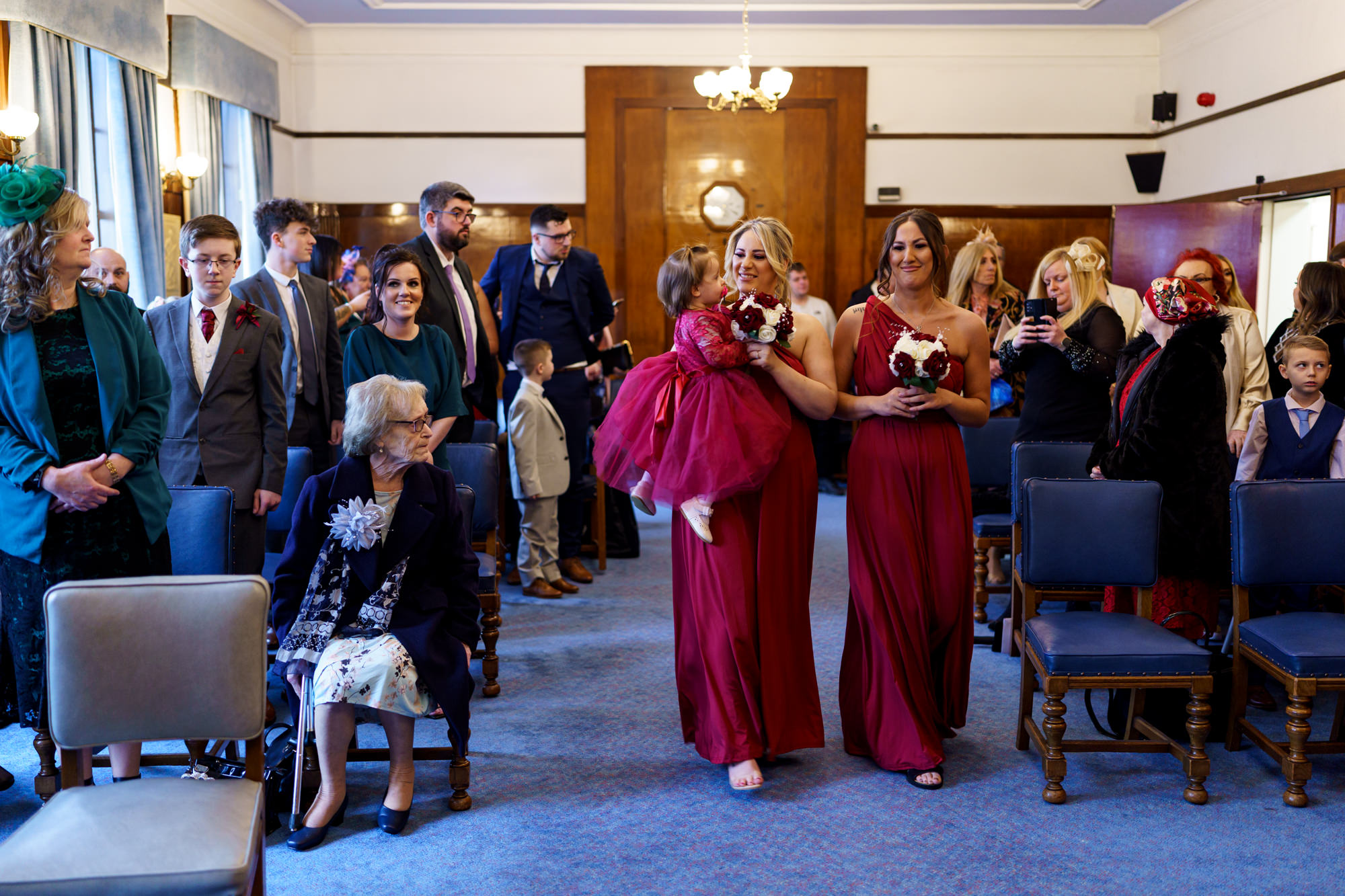 Widnes Town Hall Wedding ceremony