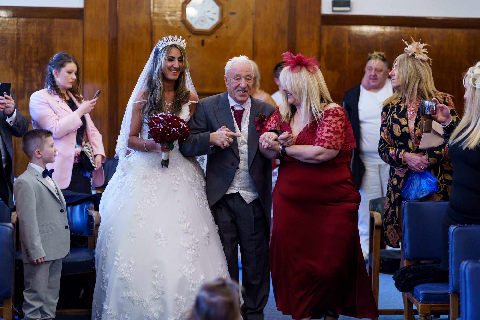 Widnes Town Hall Wedding ceremony