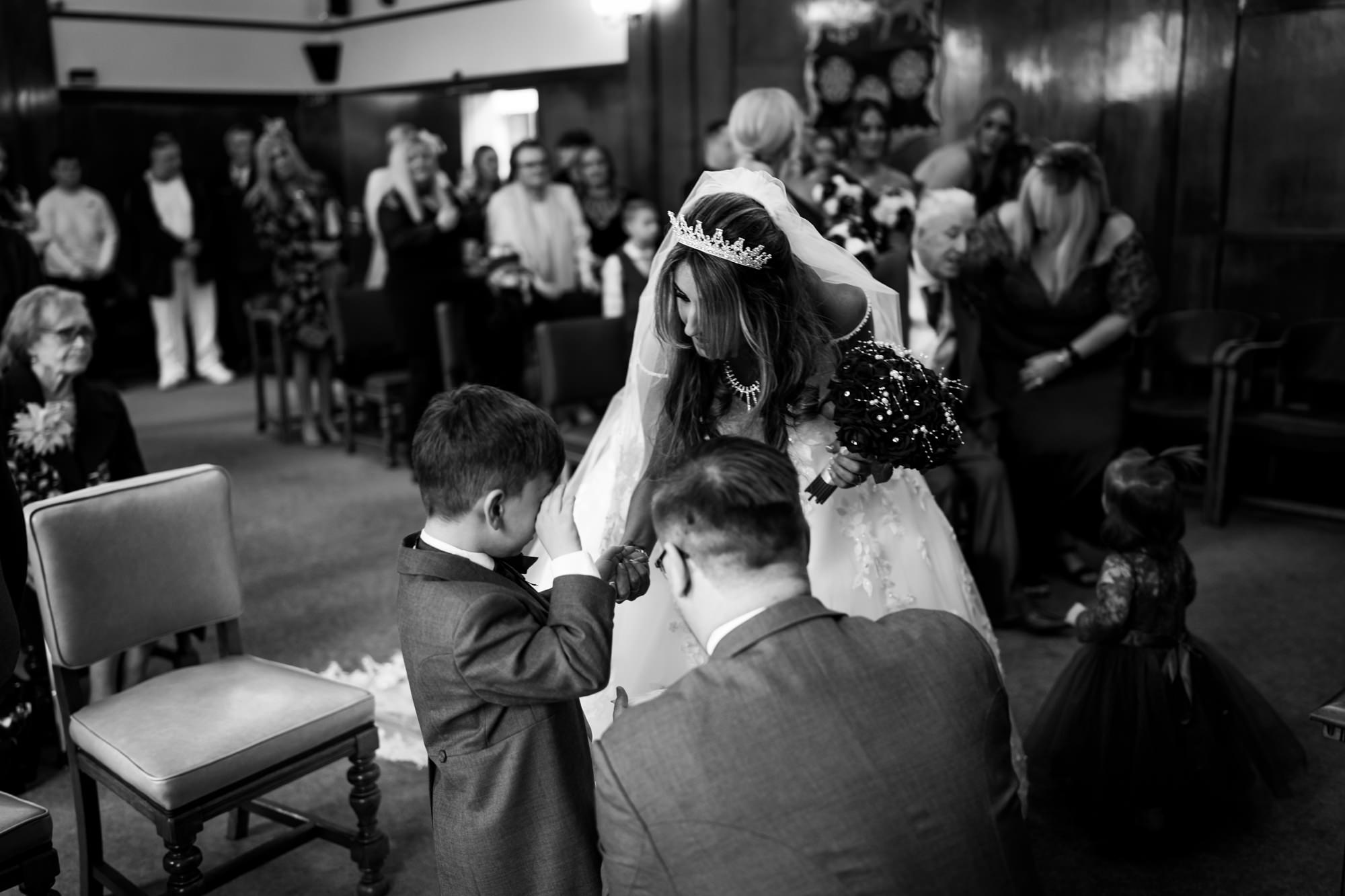 Widnes Town Hall Wedding ceremony