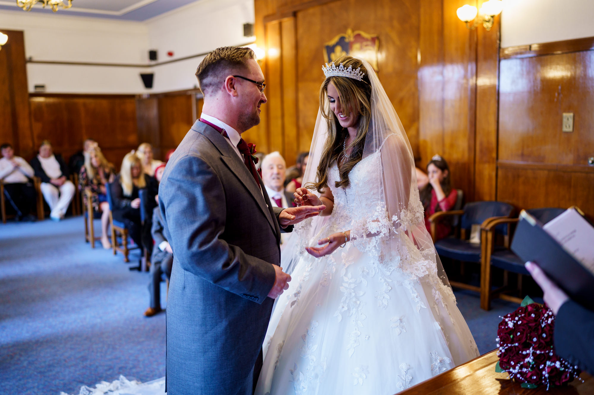 Widnes Town Hall Wedding ceremony