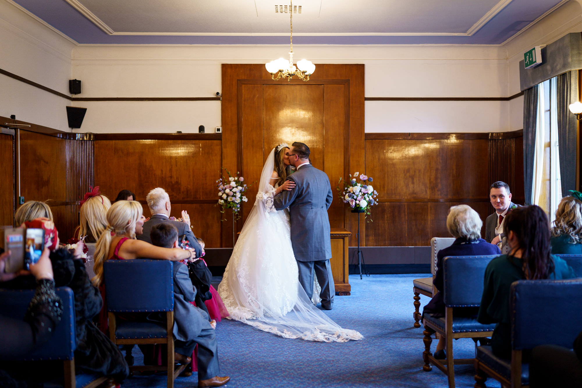 Widnes Town Hall Wedding ceremony