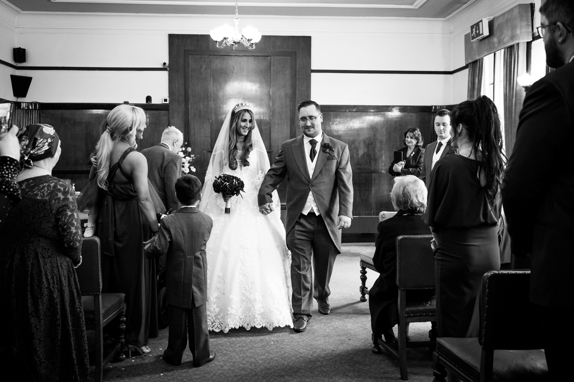 Widnes Town Hall Wedding ceremony