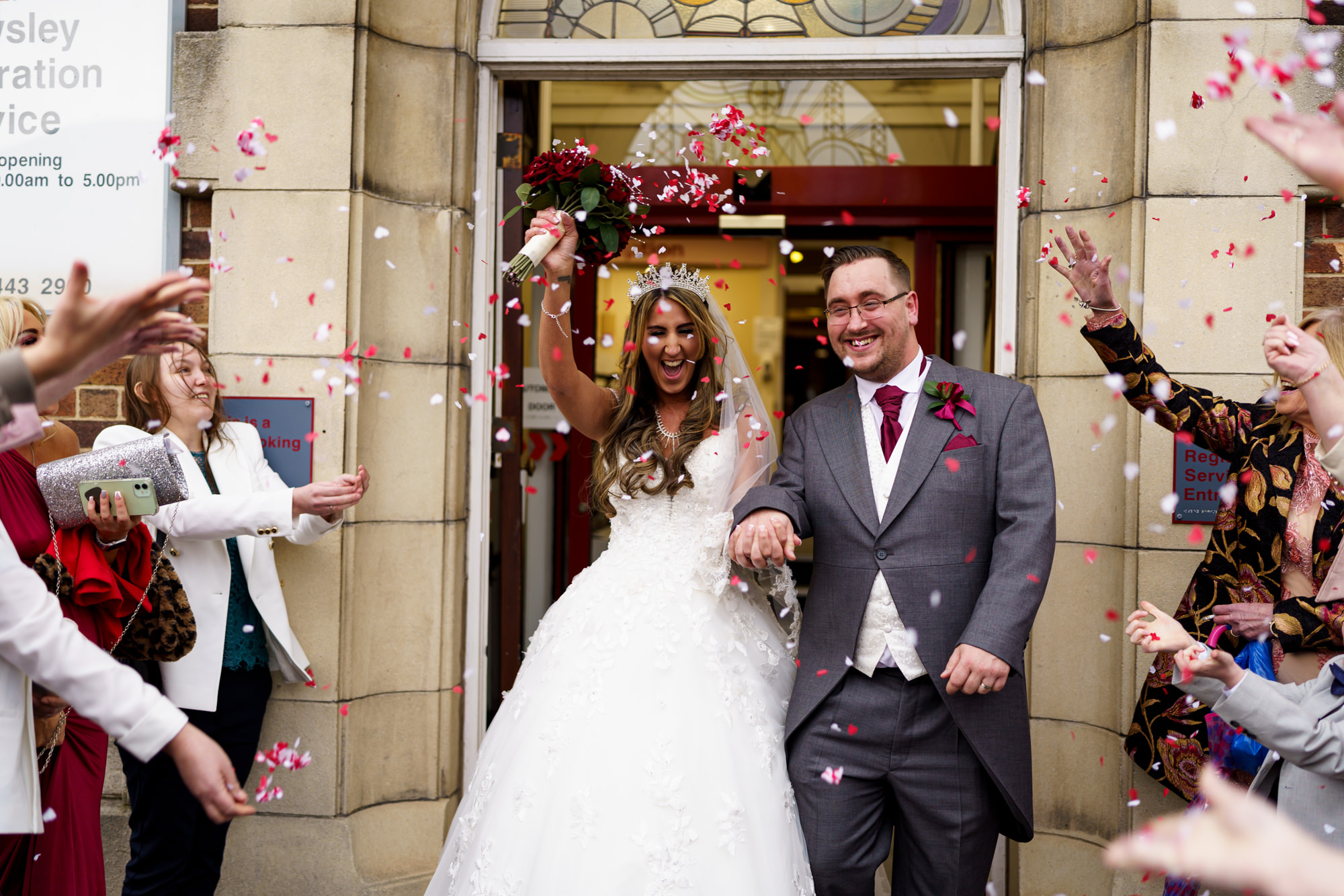 Widnes Town Hall Wedding ceremony