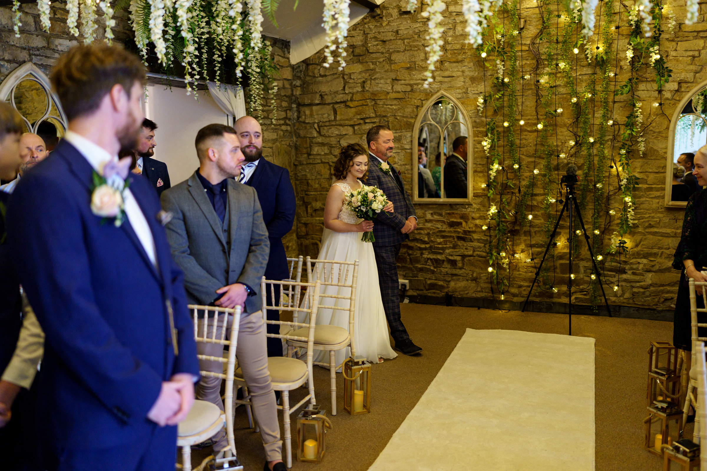 Marriage ceremony at Grains Bar Hotel
