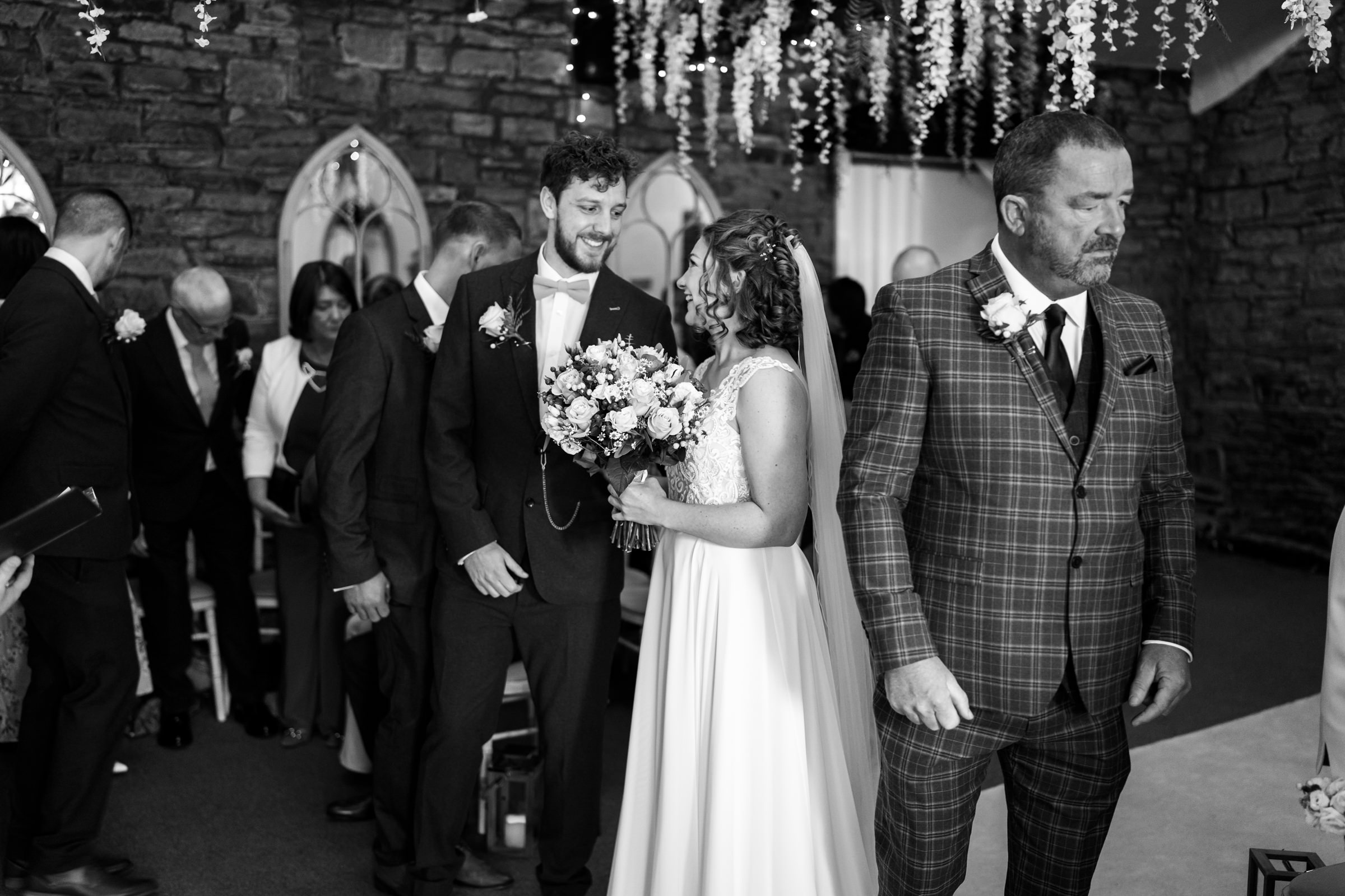 Marriage ceremony at Grains Bar Hotel
