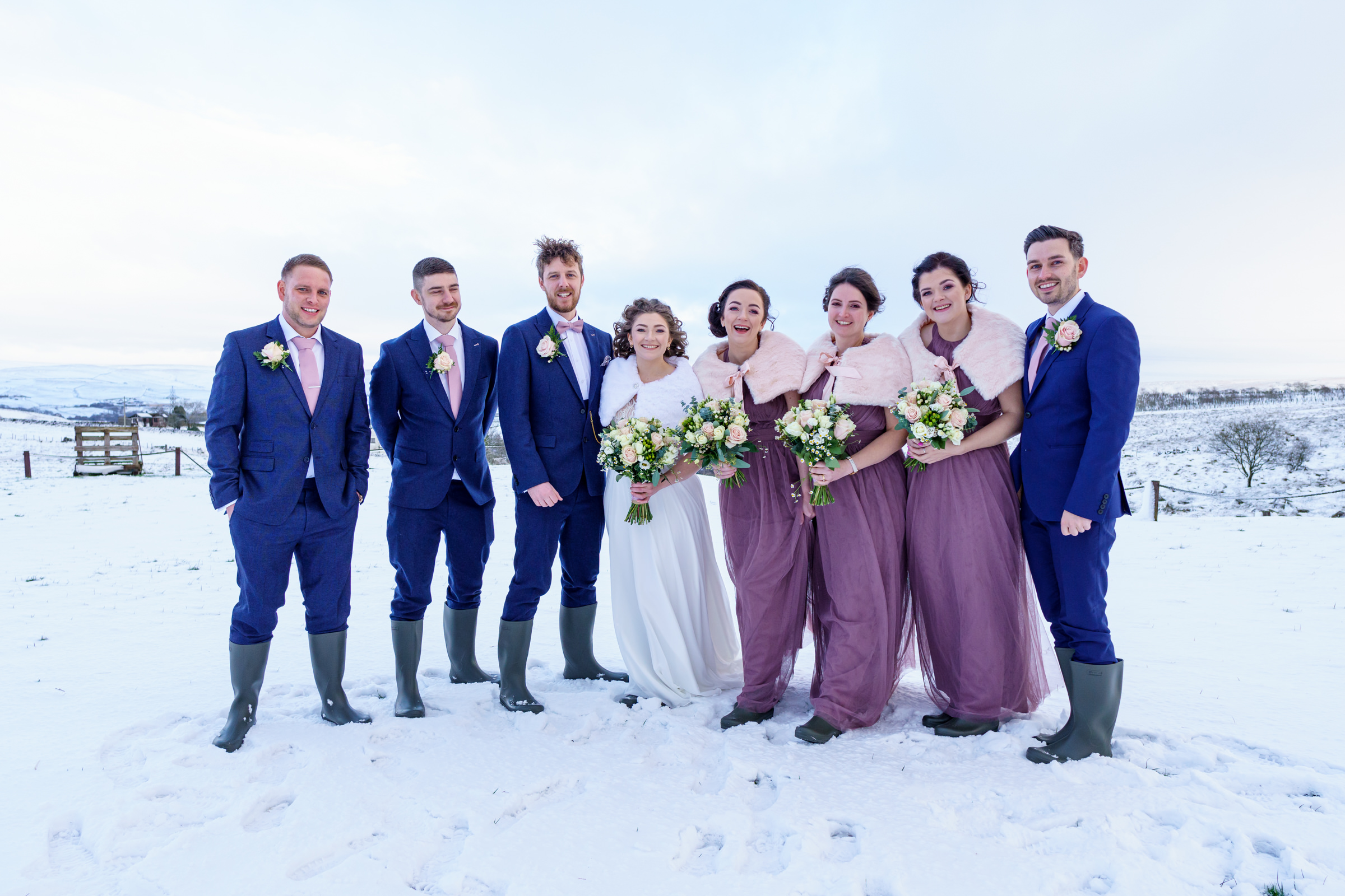 Photos in the Snow at Grains Bar