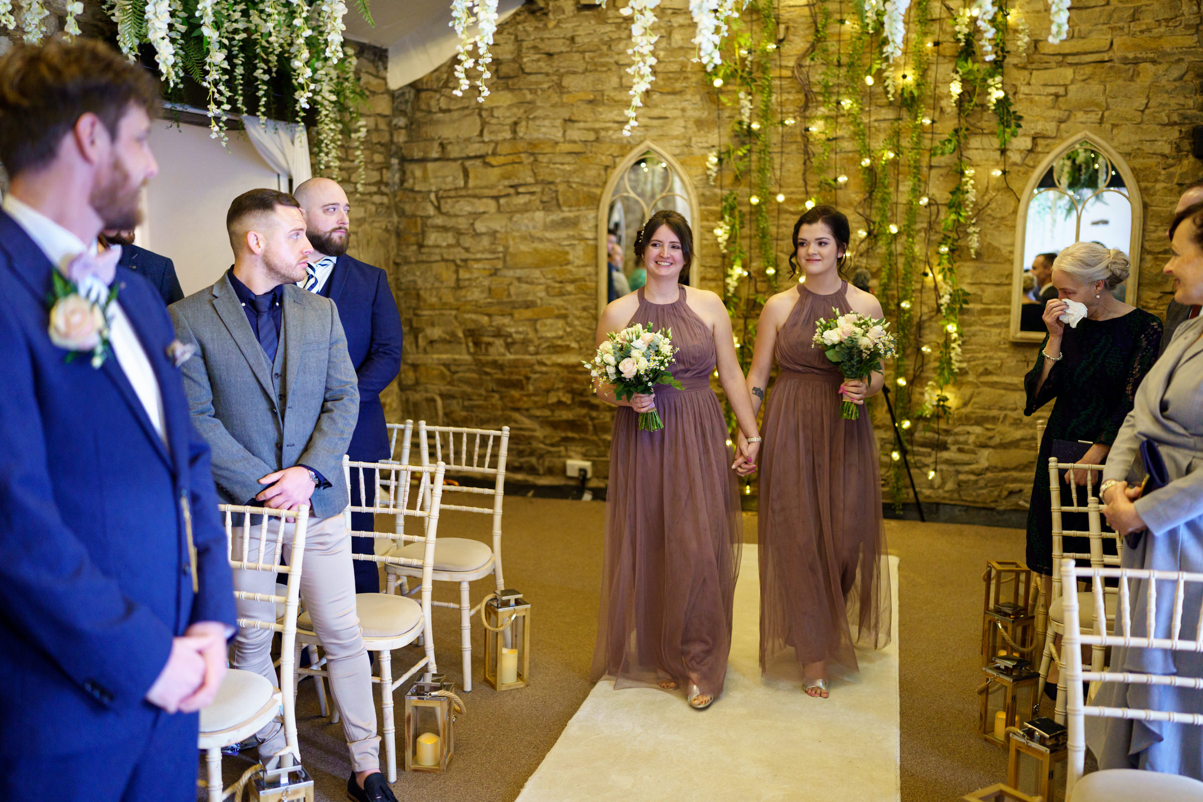 Marriage ceremony at Grains Bar Hotel