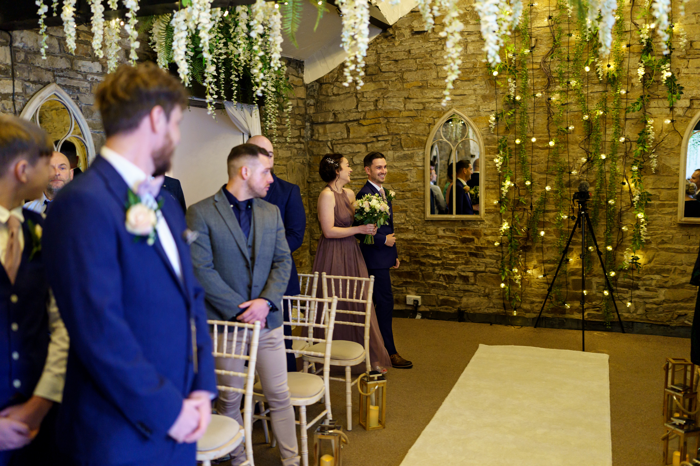 Marriage ceremony at Grains Bar Hotel