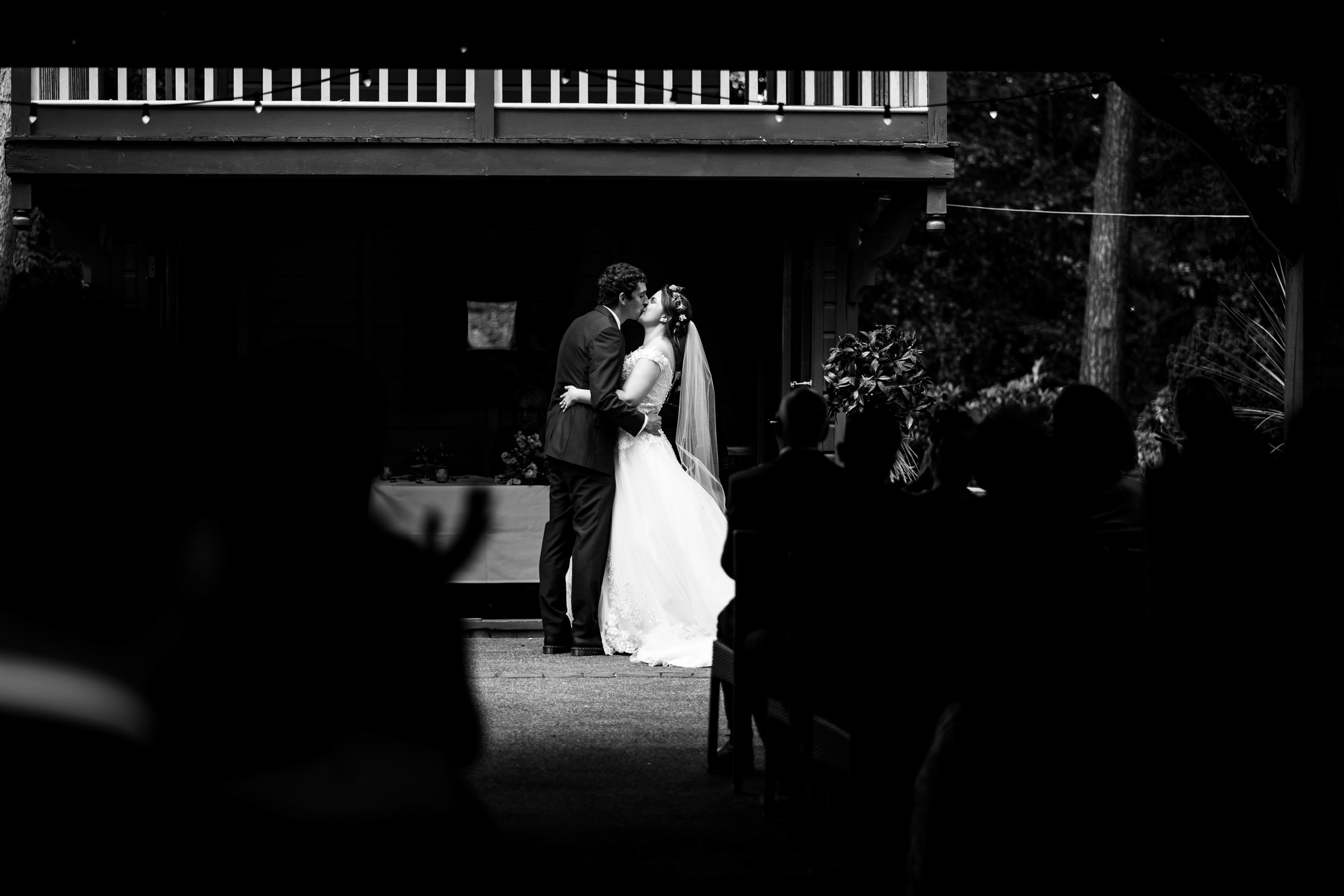 Wedding ceremony at Hogarths Hotel