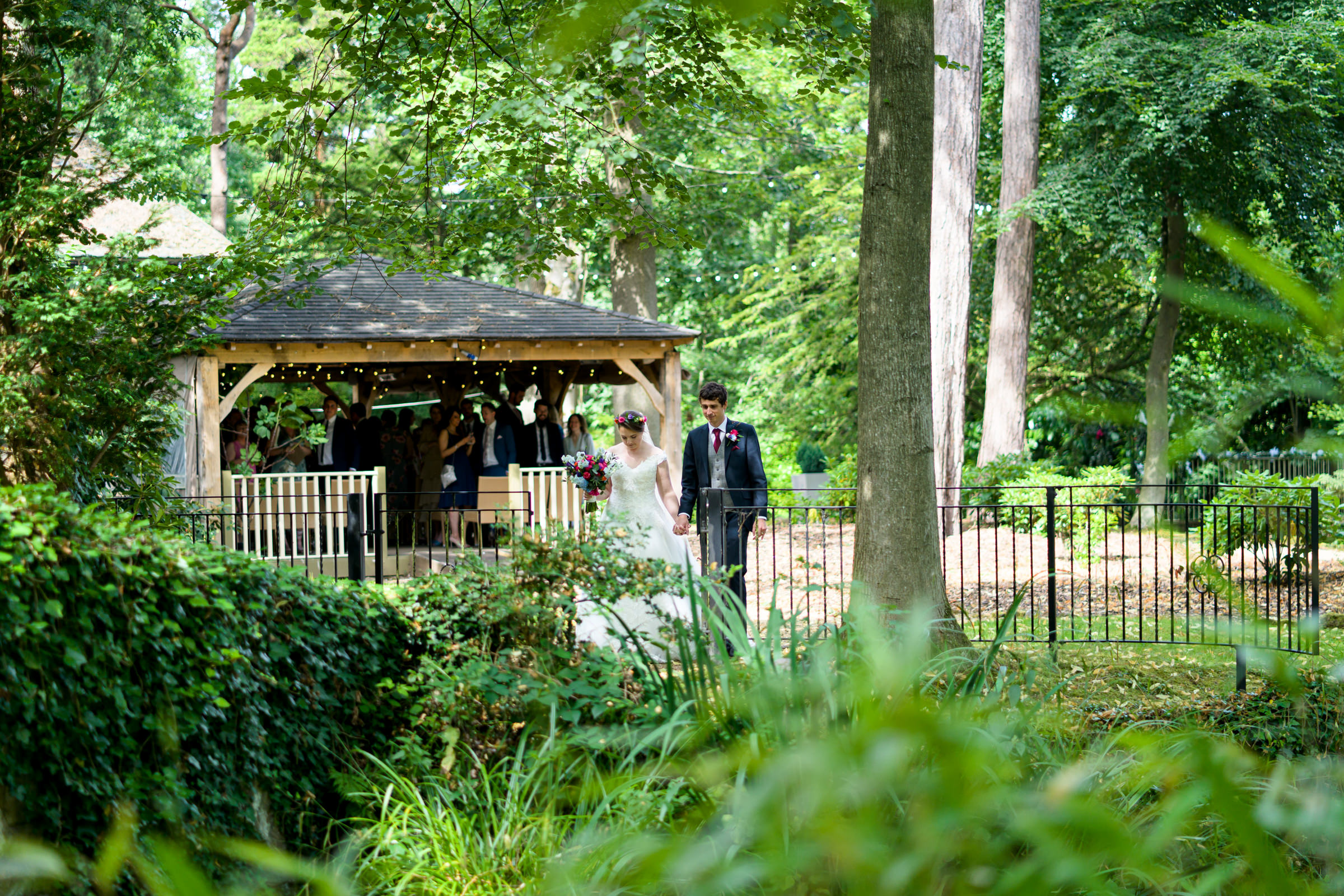 Wedding ceremony at Hogarths Hotel