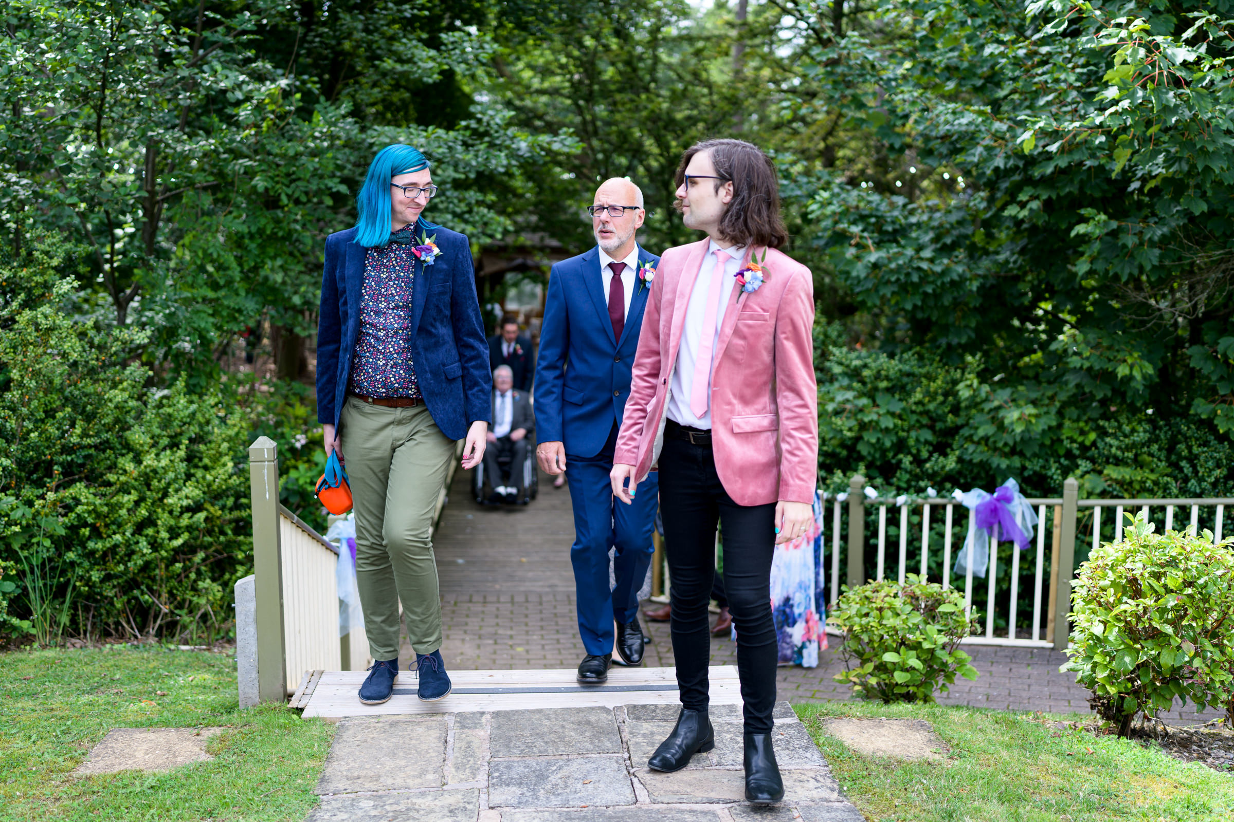 post ceremony at Hogarths Hotel