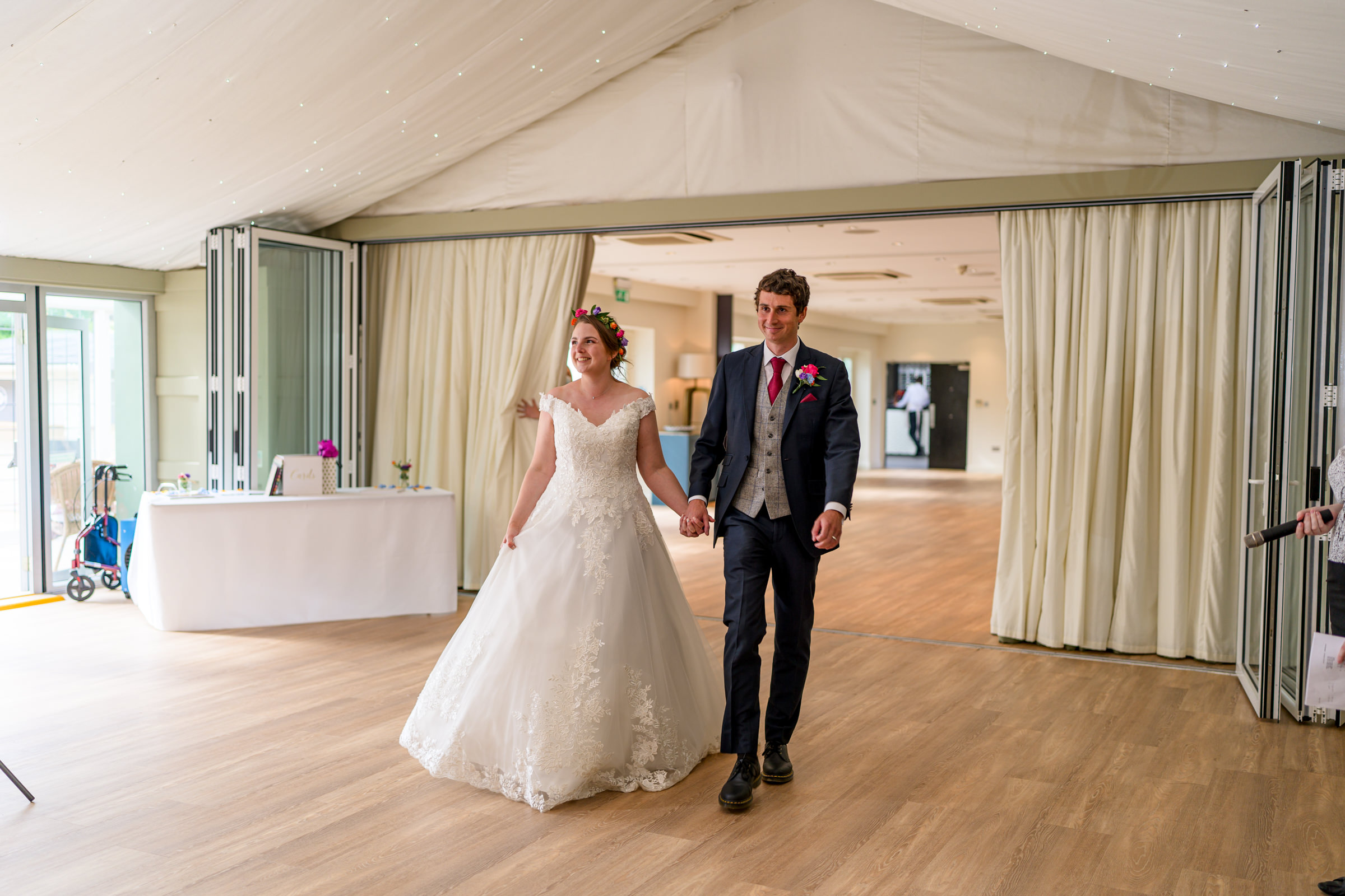 Wedding breakfast at Hogarths Hotel