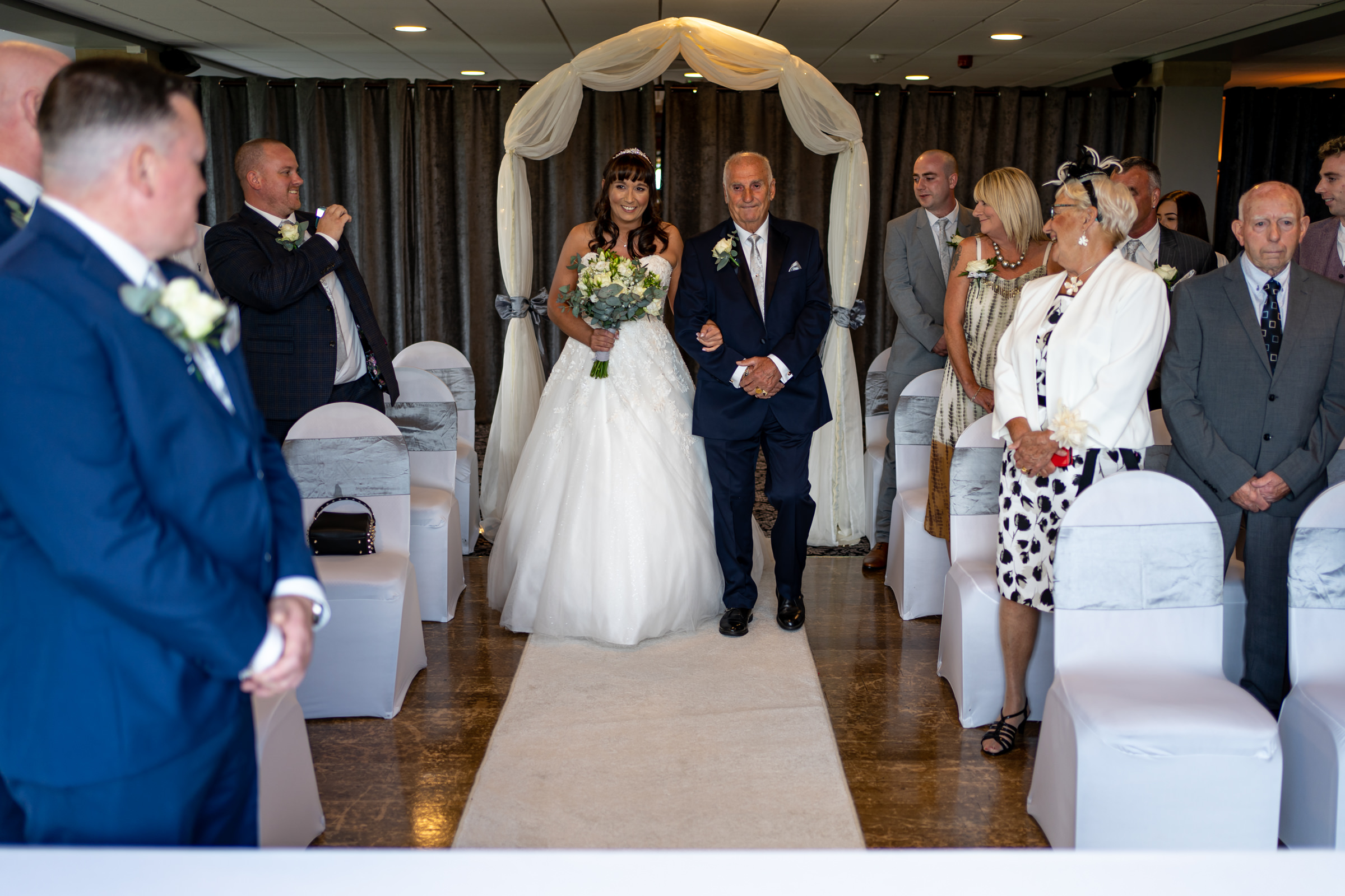 Wedding Ceremony at The Hunstman Inn