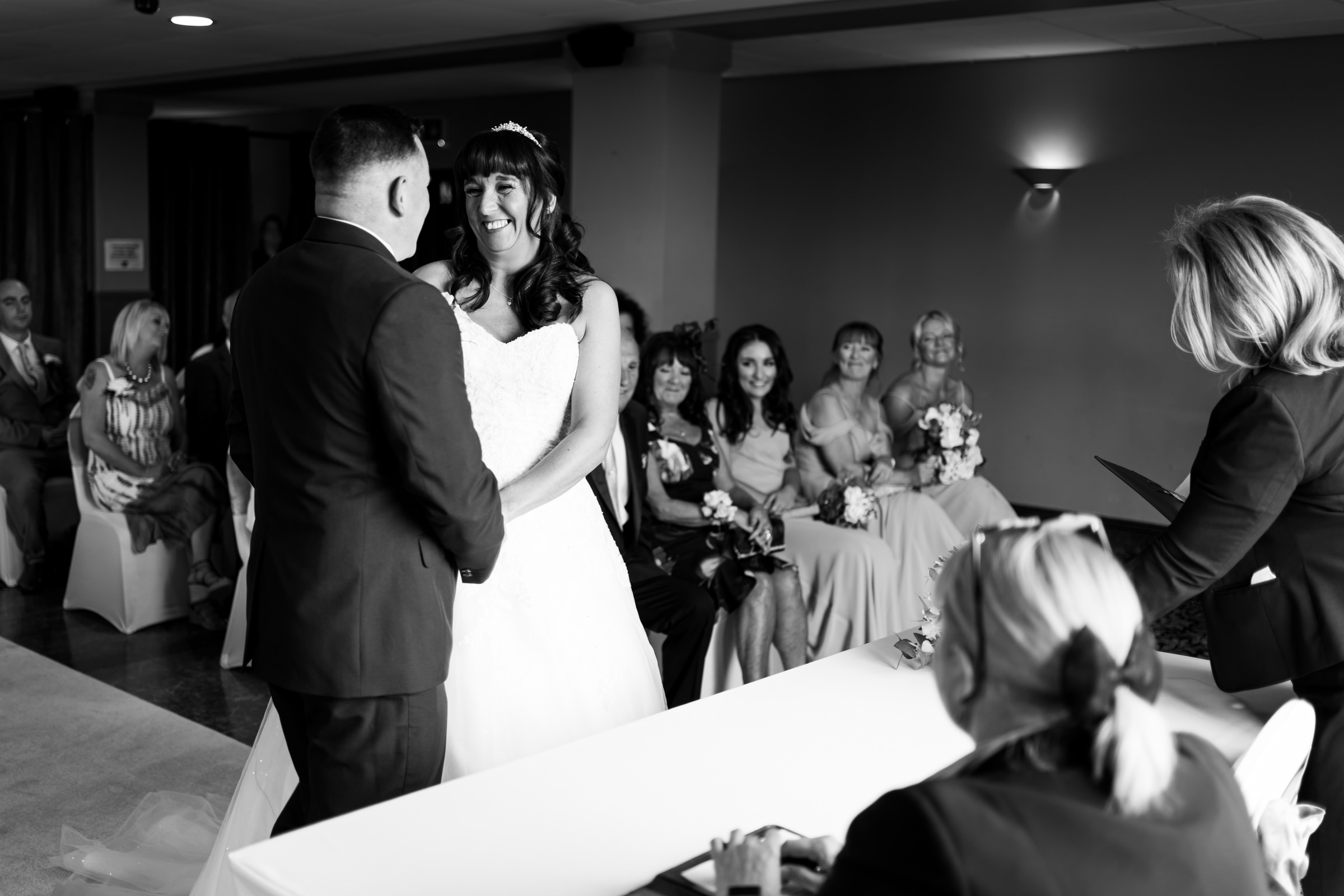 Wedding Ceremony at The Hunstman Inn